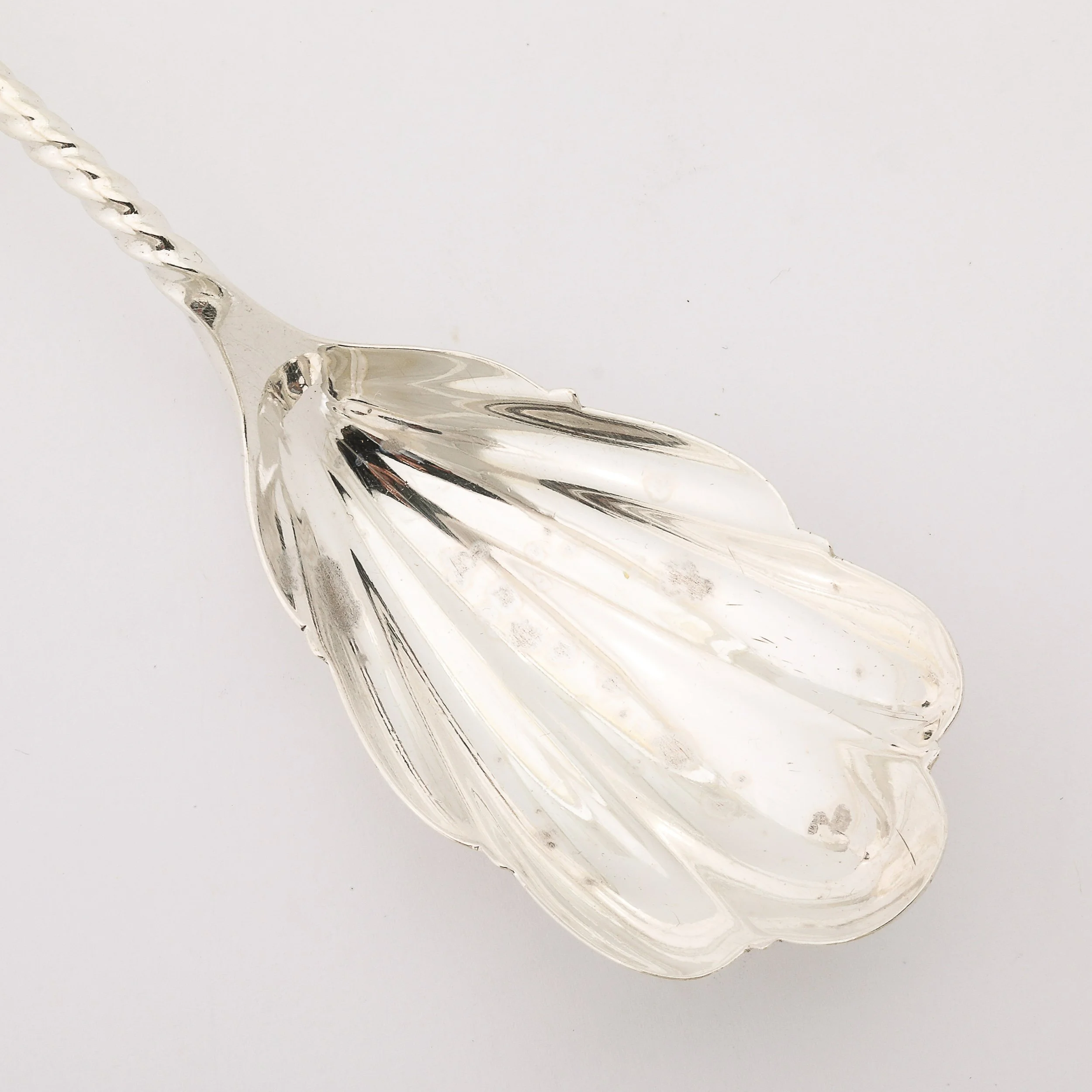 Arts & Crafts Movement Sterling Silver Sugar Spoon signed Whiting Manufacturing - High Style Deco 4.jpg