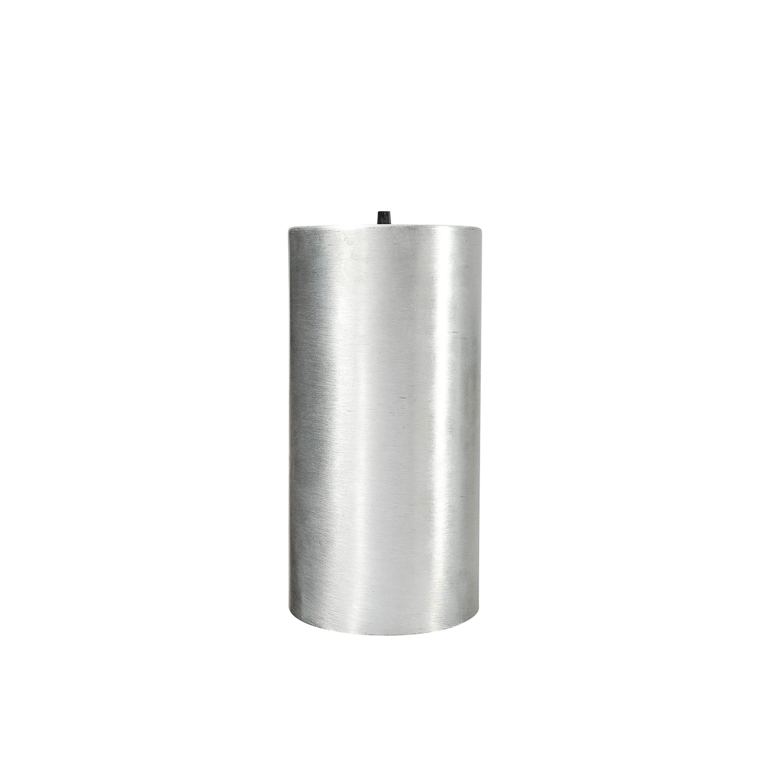 Mid-Century Modernist Brushed Aluminum Cylindrical Sconces by Lightolier - High Style Deco 4.jpg