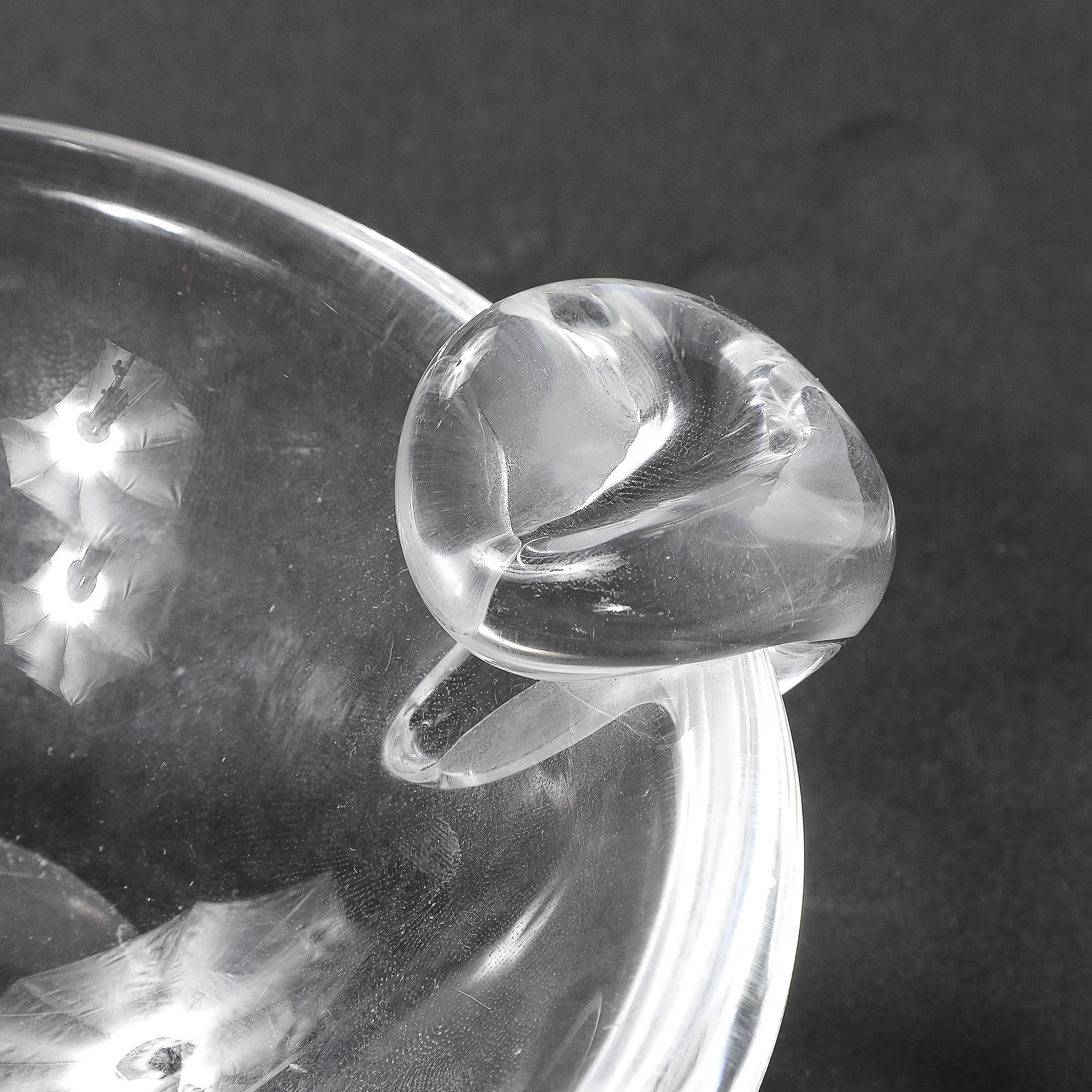 Pair of Mid-Century Modernist Crystal Dishes signed Steuben - High Style Deco 13.jpg