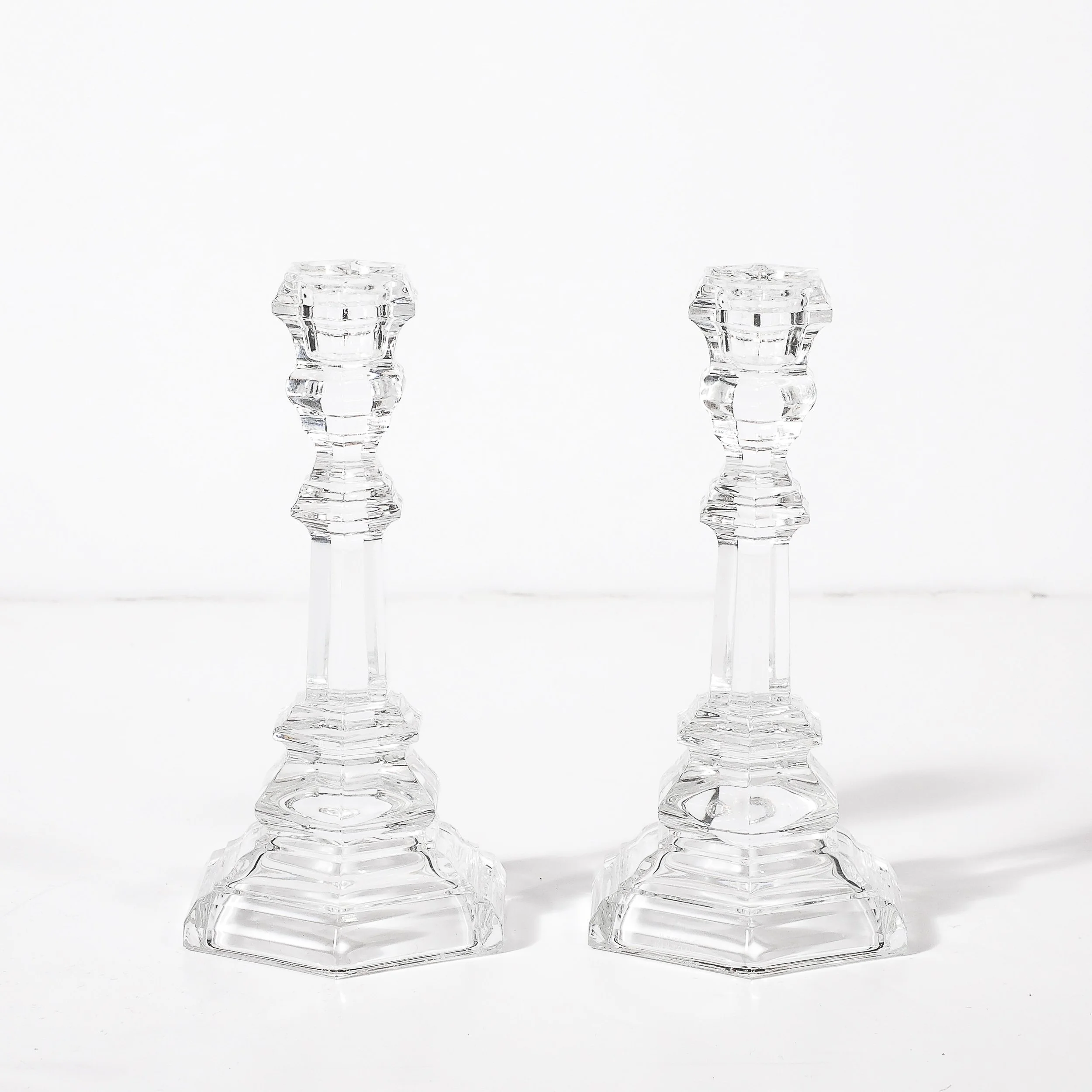 Pair of Classical Tiffany & Co. Crystal Candlestick Holders - High Style Deco 4.jpg