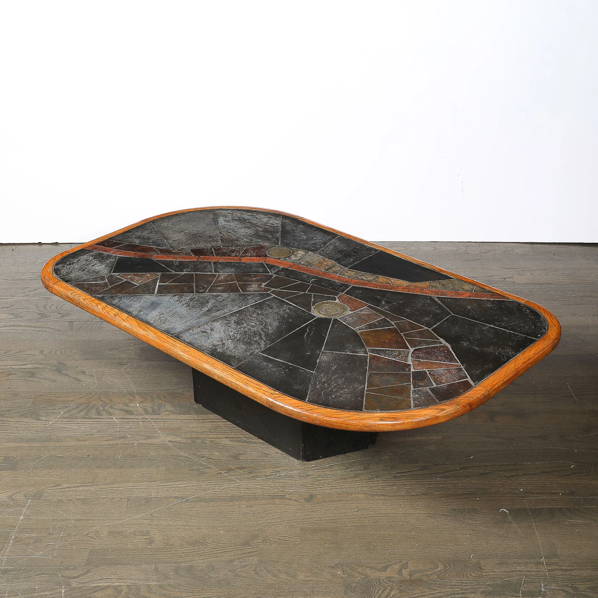 Mid-Century Tessellated Slate & Bronze Inlay Cocktail Table by V Ramburrem - High Style Deco 9.jpg