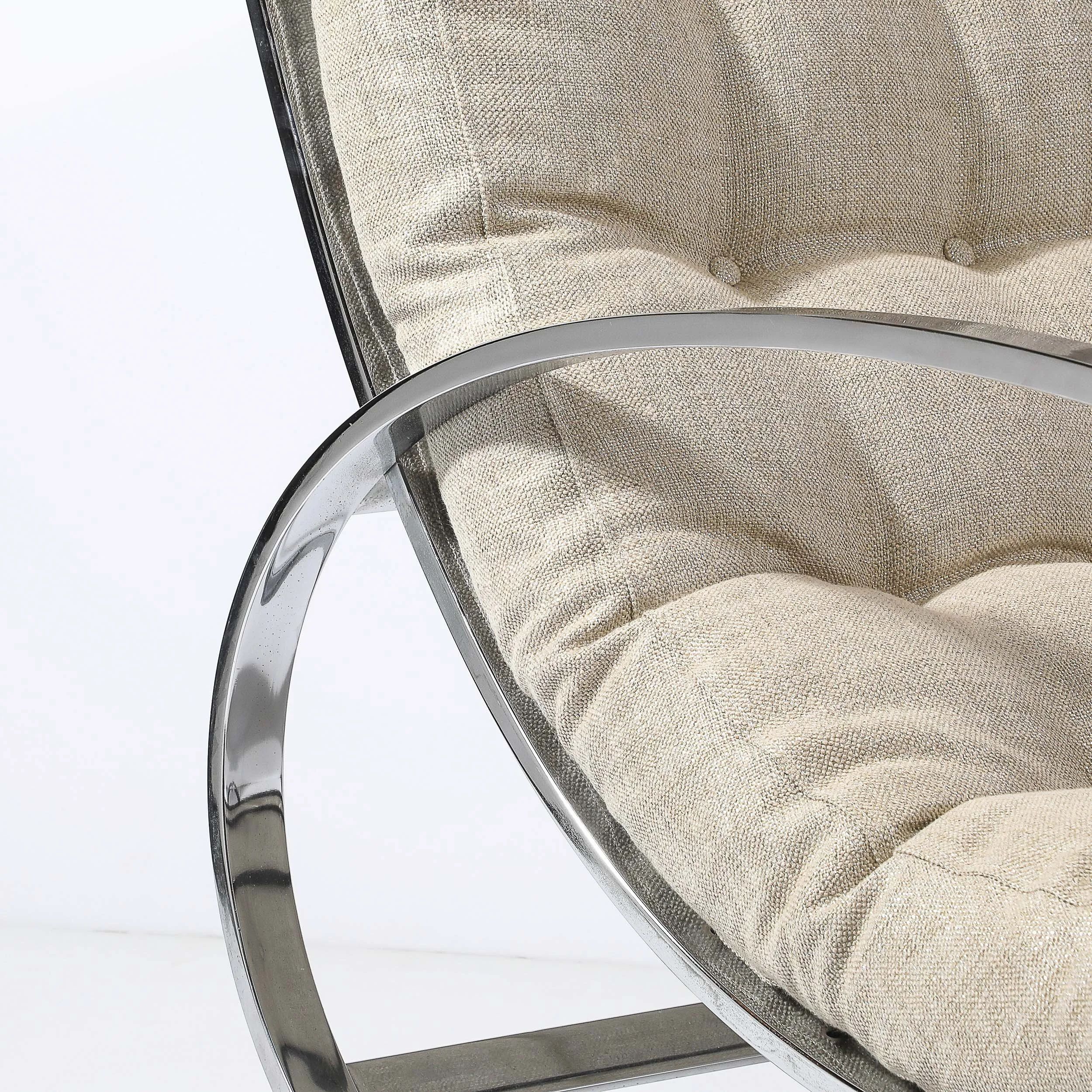 Mid-Century Chrome Rocking Lounge Chairs w: Button Detailing by Milo Baughman - High Style Deco 12.jpg