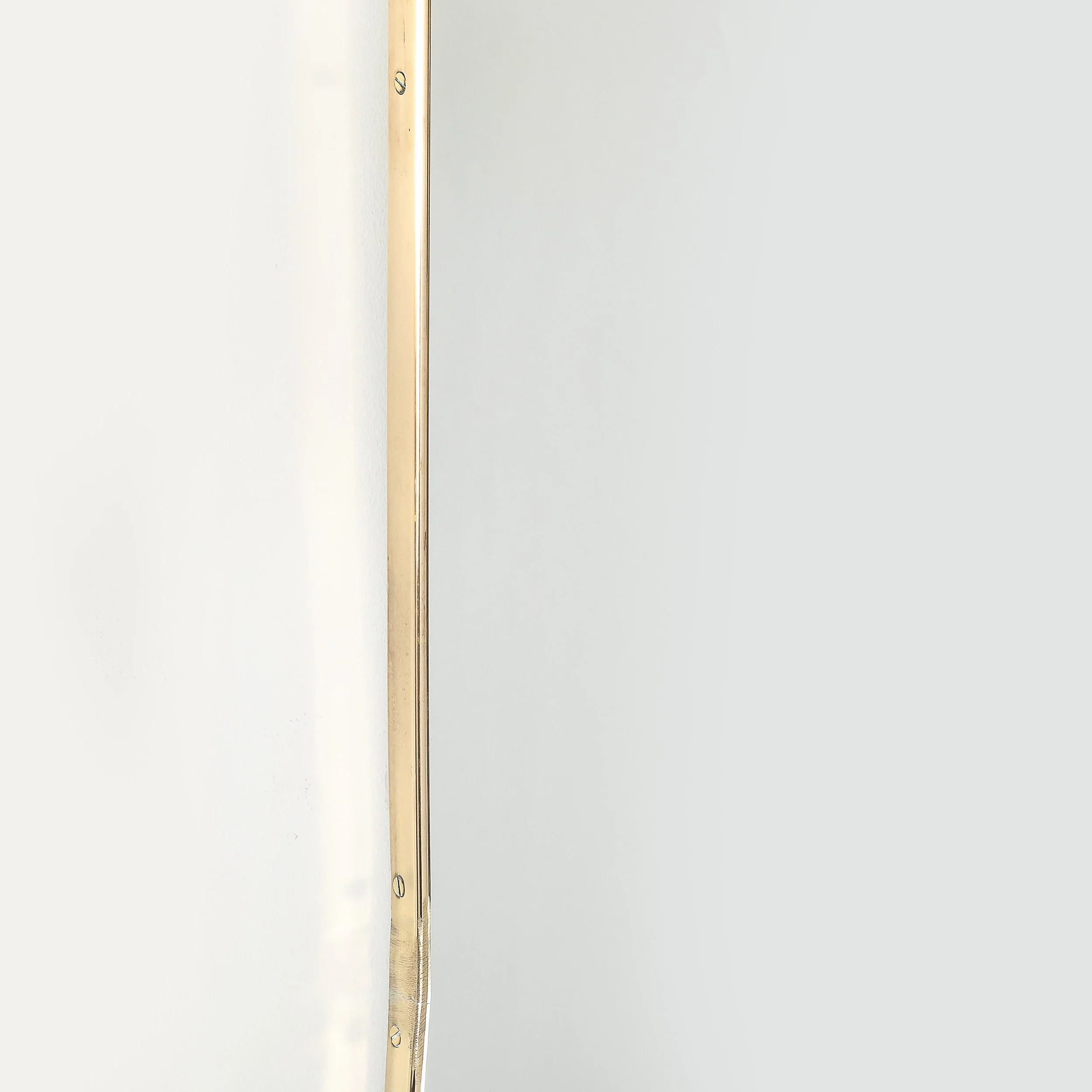 Monumental Mid-Century Modernist Brass Curvilinear Hourglass Form Wrapped Mirror - High Style Deco 7.jpg