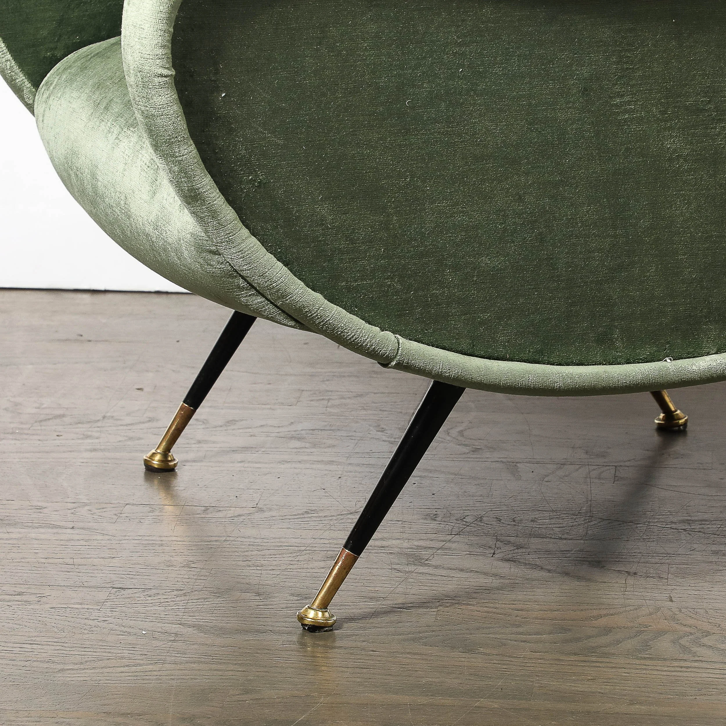 Mid-Century Modernist Lady Arm Chairs in Eucalyptus Velvet by Marco Zanuso - High Style Deco 6.jpg