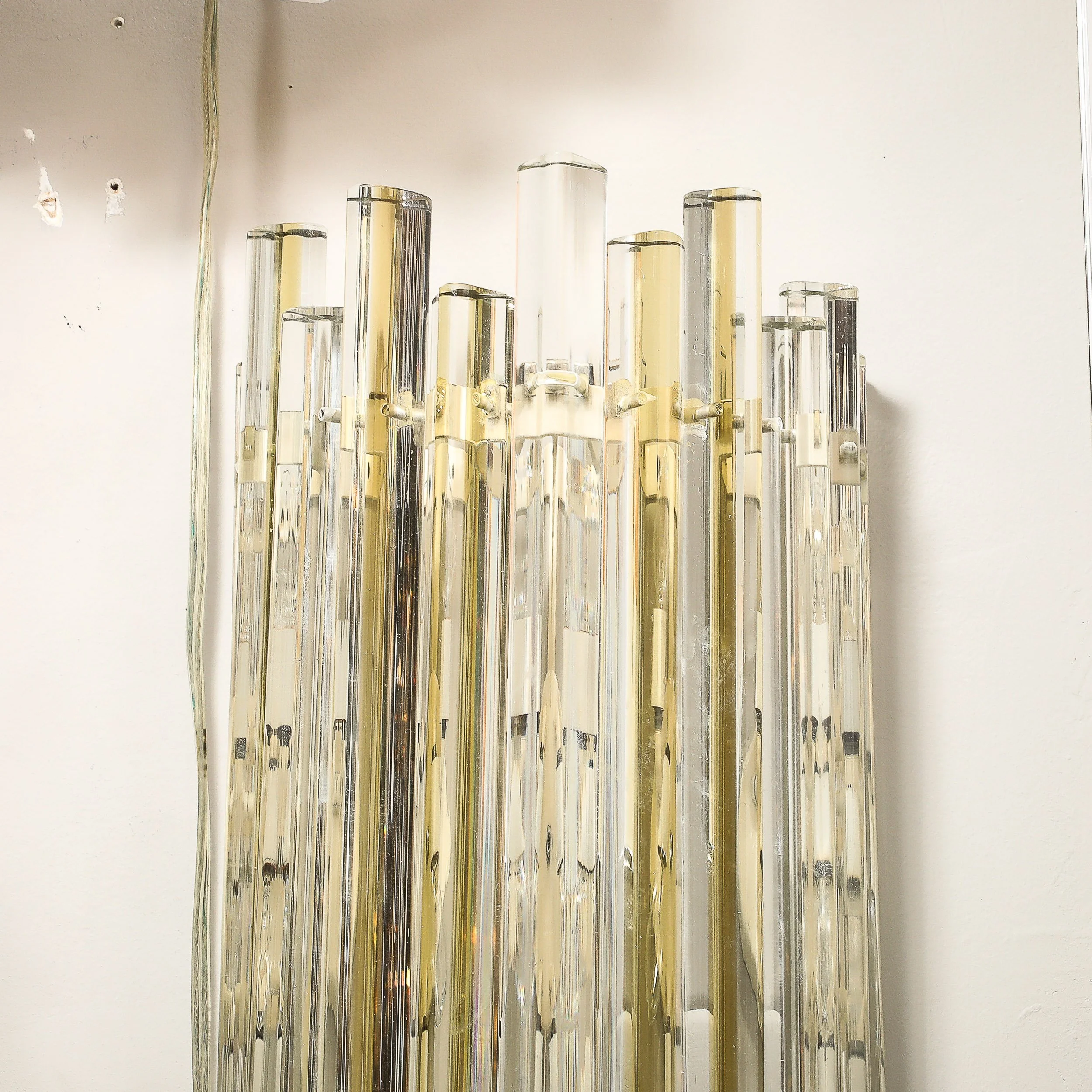 Mid-Century Handblown Murano Triedre Muted Green & Clear Glass Sconces by Venini - High Style Deco 8.jpg