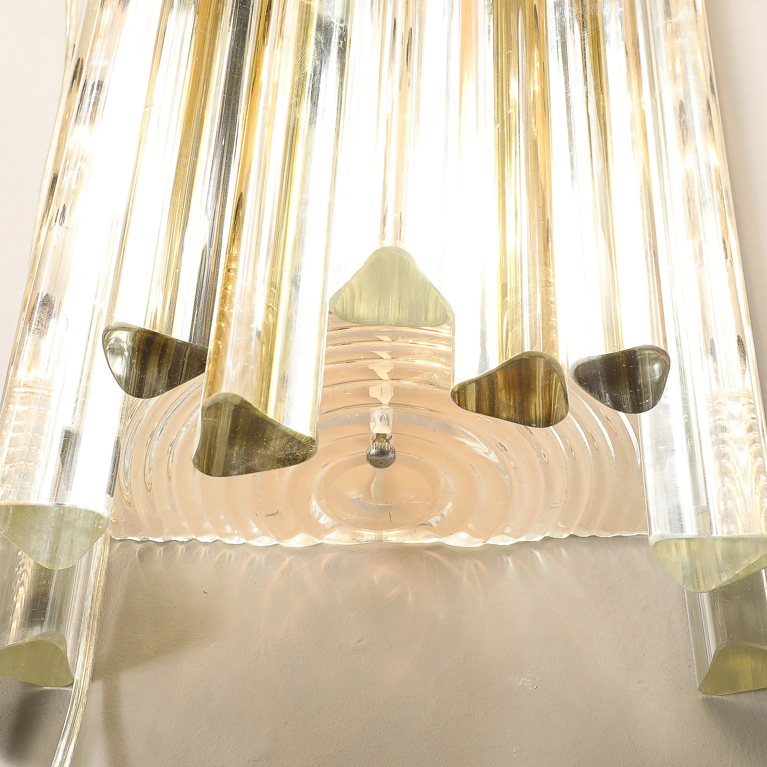 Mid-Century Handblown Murano Triedre Muted Green & Clear Glass Sconces by Venini - High Style Deco 6.jpg