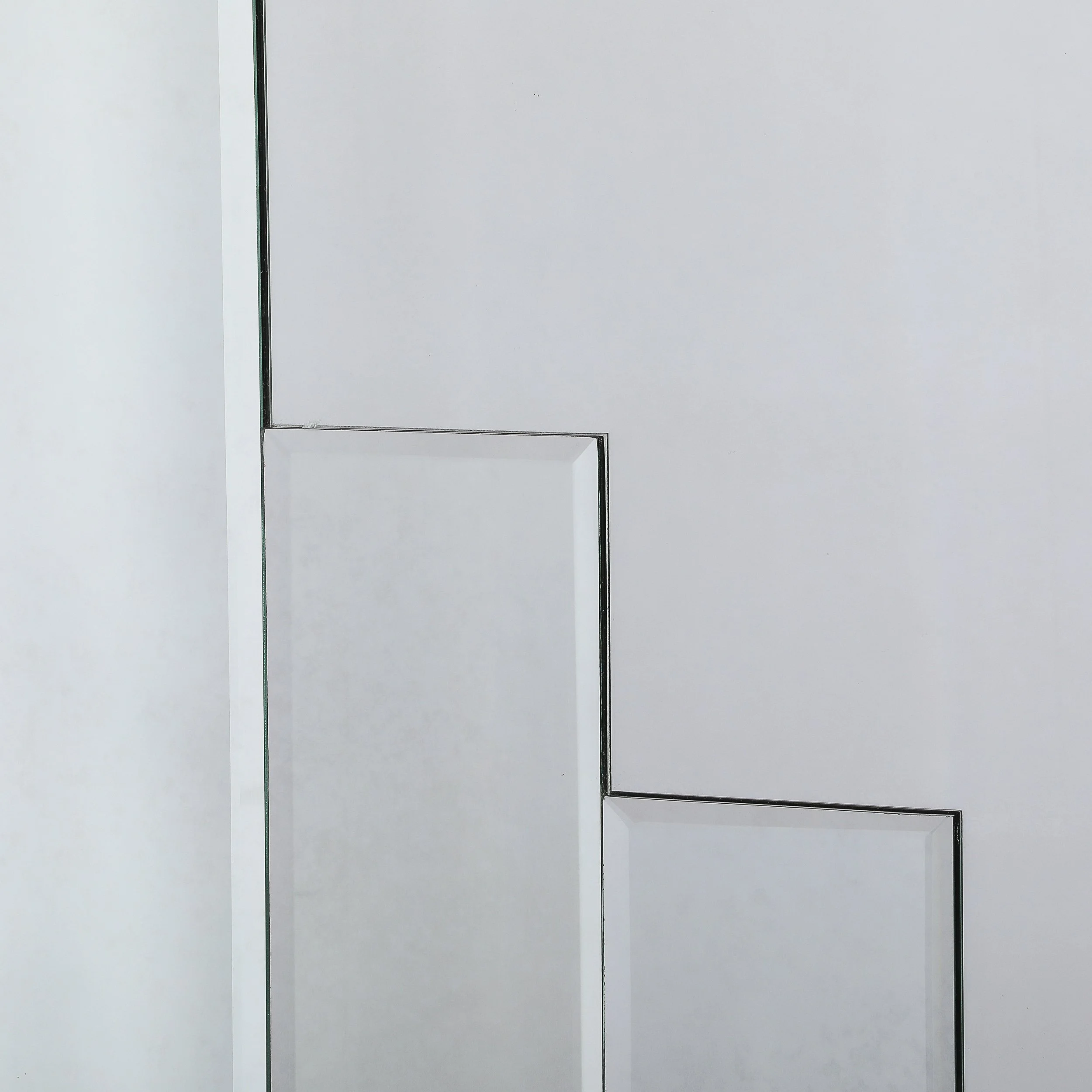 Art Deco Skyscraper Style Rectangular Tessellated Mirror with Beveled Detailing - High Style Deco 7.jpg