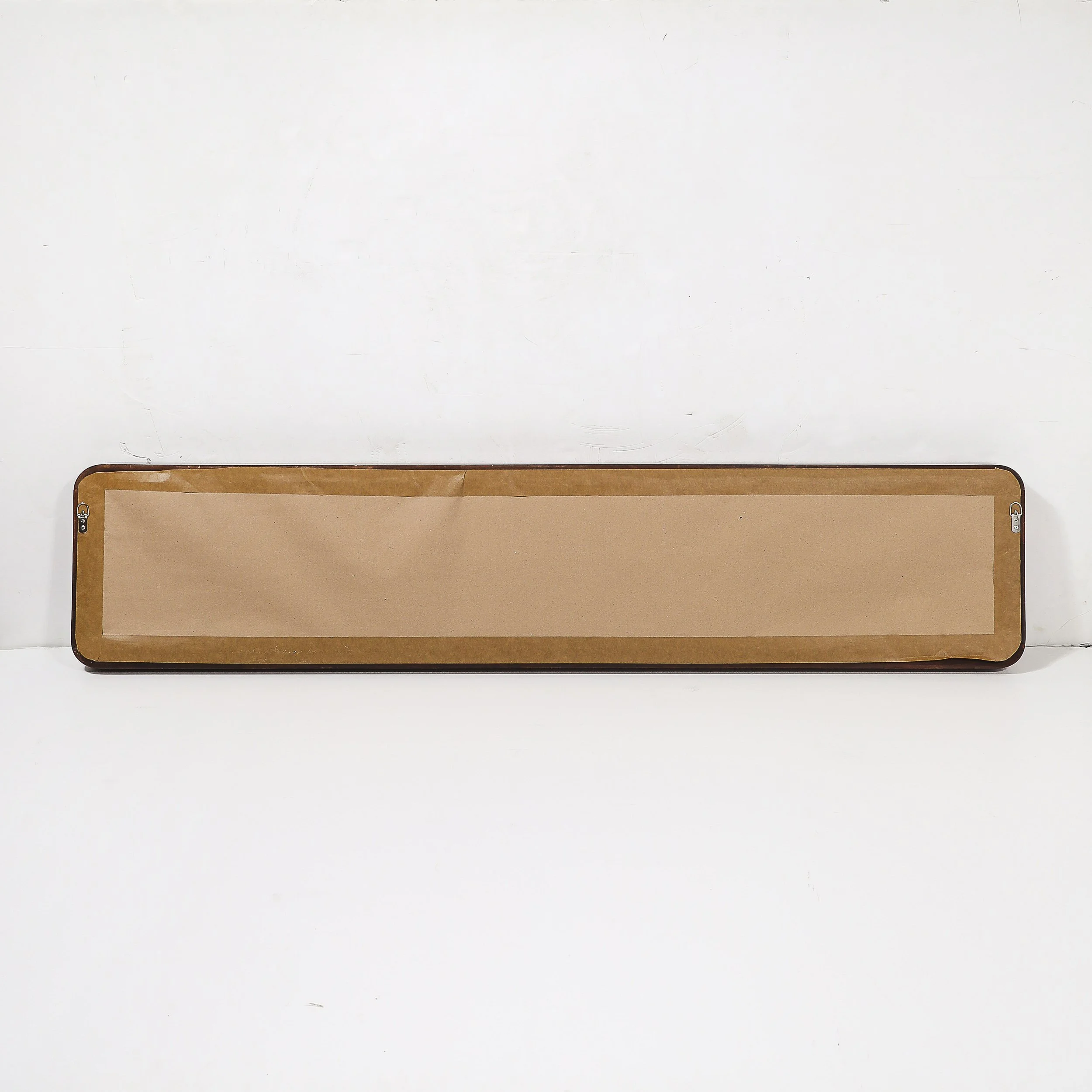 Mid-Century Burled Walnut Bordered Mirror W: Graphic Acid Etched Oceanic Motif - High Style Deco 10.jpg