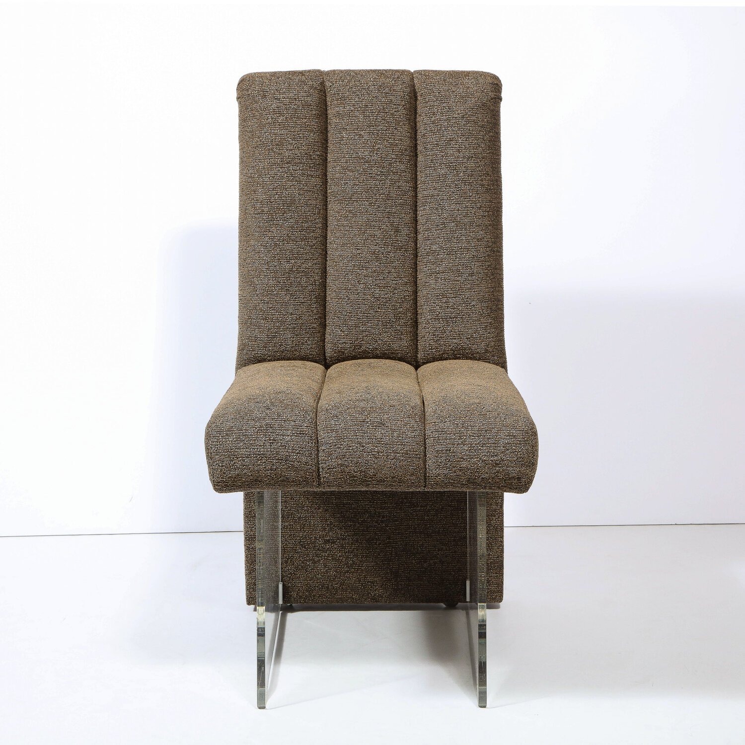 Signed Vladimir Kagan Channeled %22Clos%22 Chair in Holly Hunt Fabric - High Style Deco 1.jpg