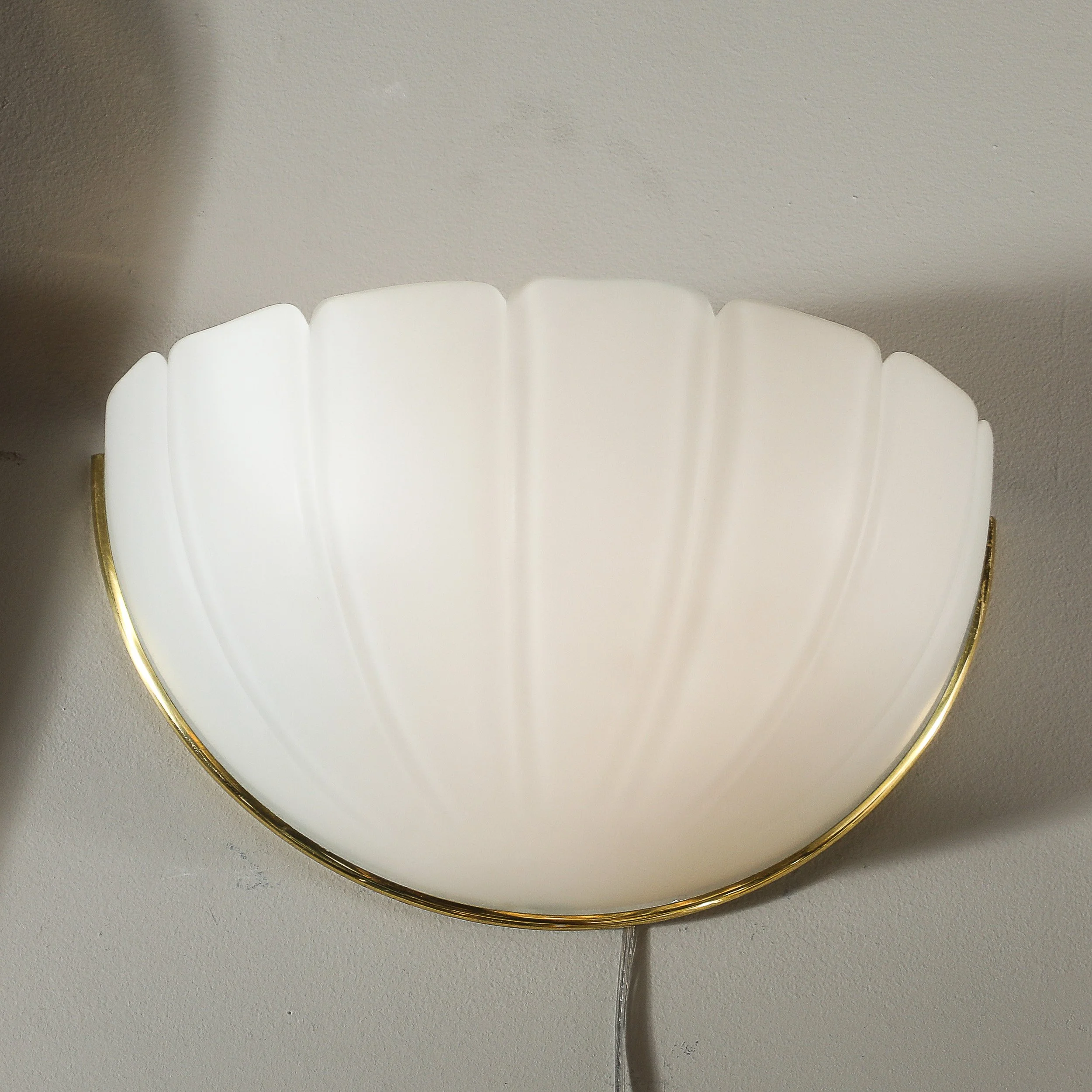 Mid-Century Scalloped Molded & Frosted Glass Sconces signed Glashütte Limburg - High Style Deco 6.jpg