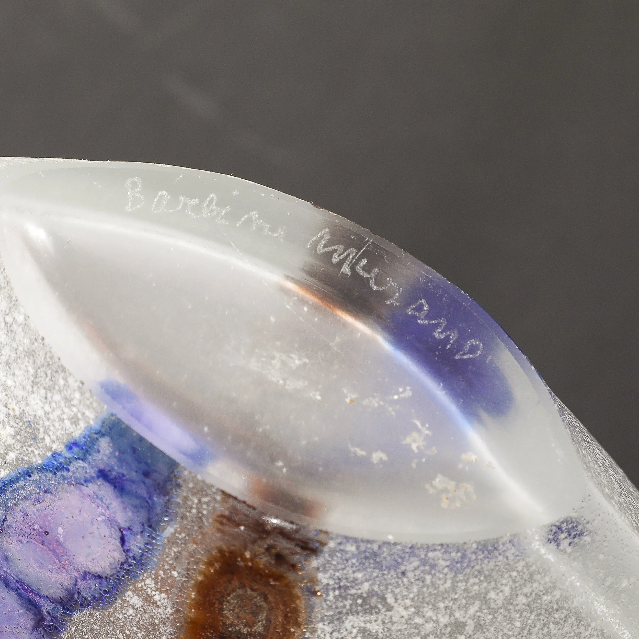 Mid-Century Modernist Hand-Blown Murano Scavo Glass Vase Signed Alfredo Barbini - High Style Deco 11.jpg