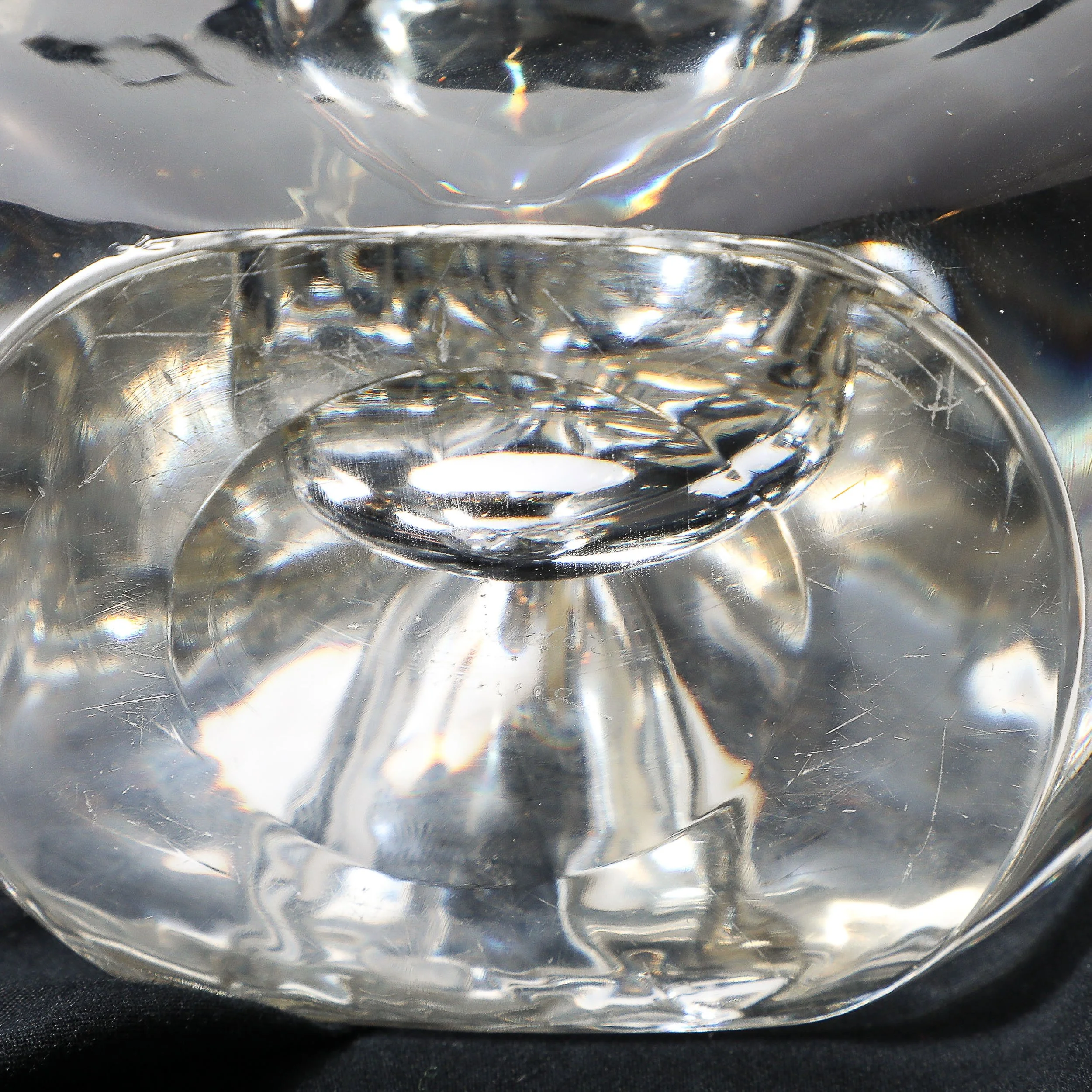Mid-Century Amorphic Crystal & Brass Two Arm Candelabra Signed Schneider - High Style Deco 8.jpg