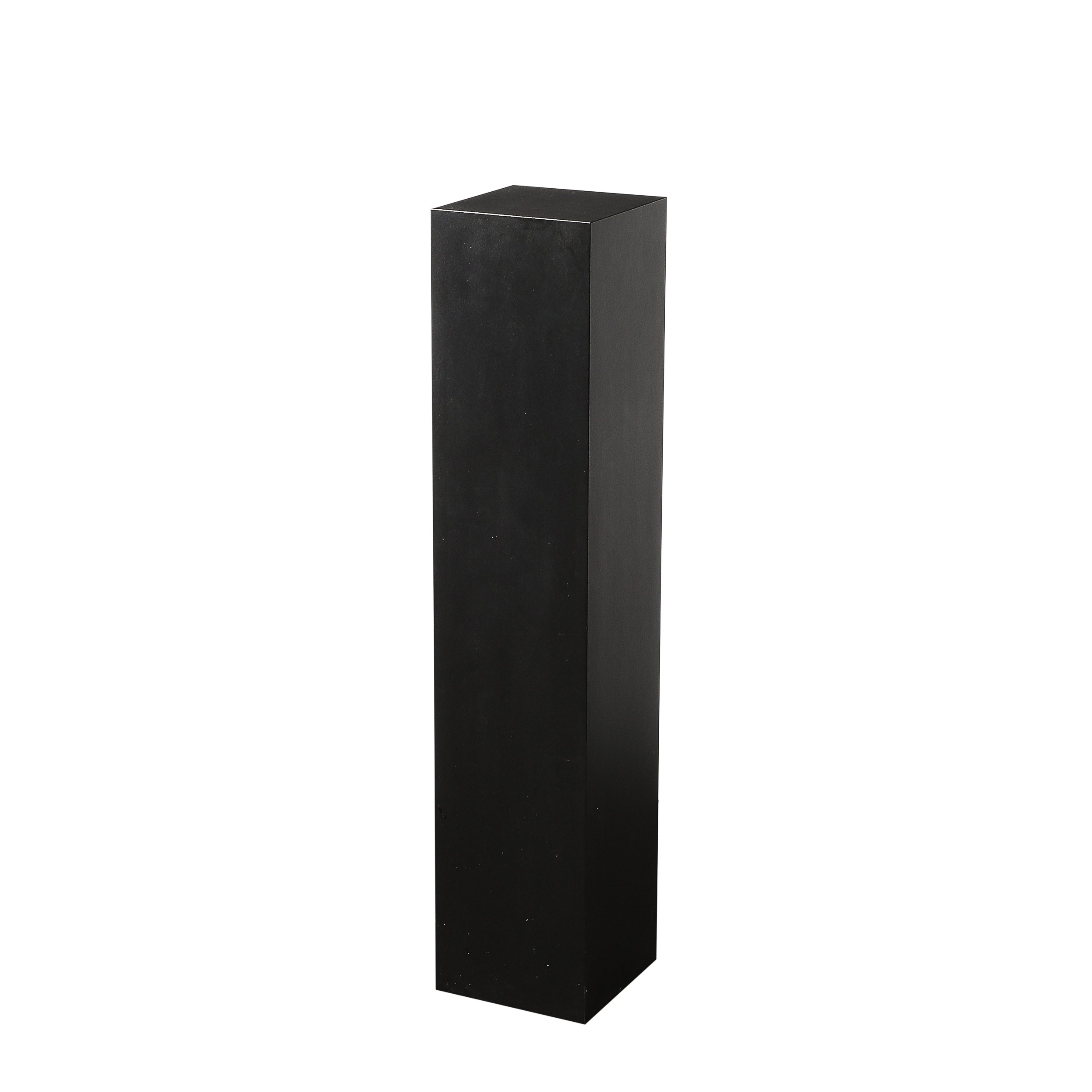 Mid-Century Modernist Matte Black Pedestal - Large - High Style Deco.jpg