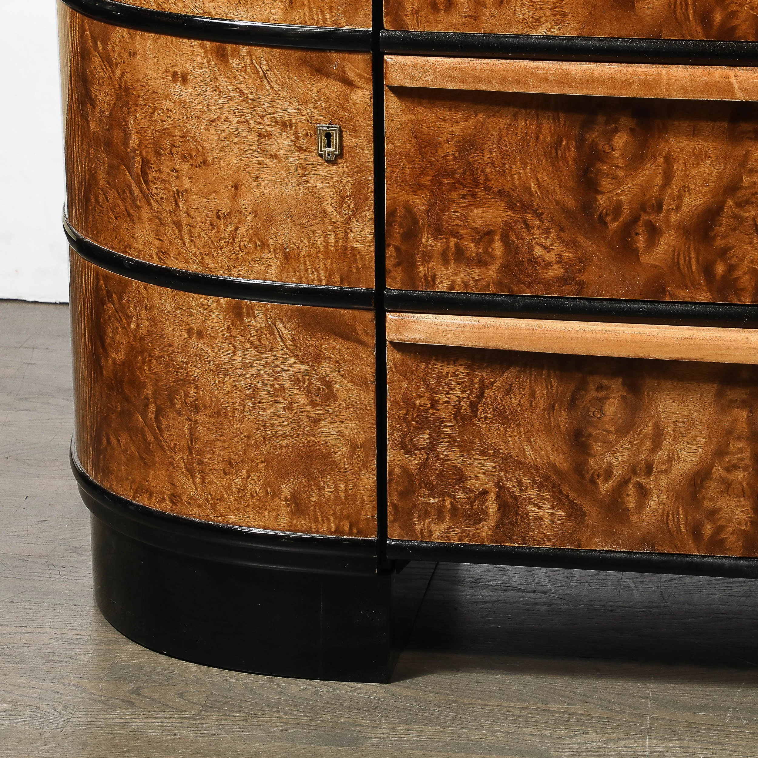 Art Deco Bookmatched & Burled Carpathian Elm Sideboard by Donald Deskey - High Style Deco 2.jpg