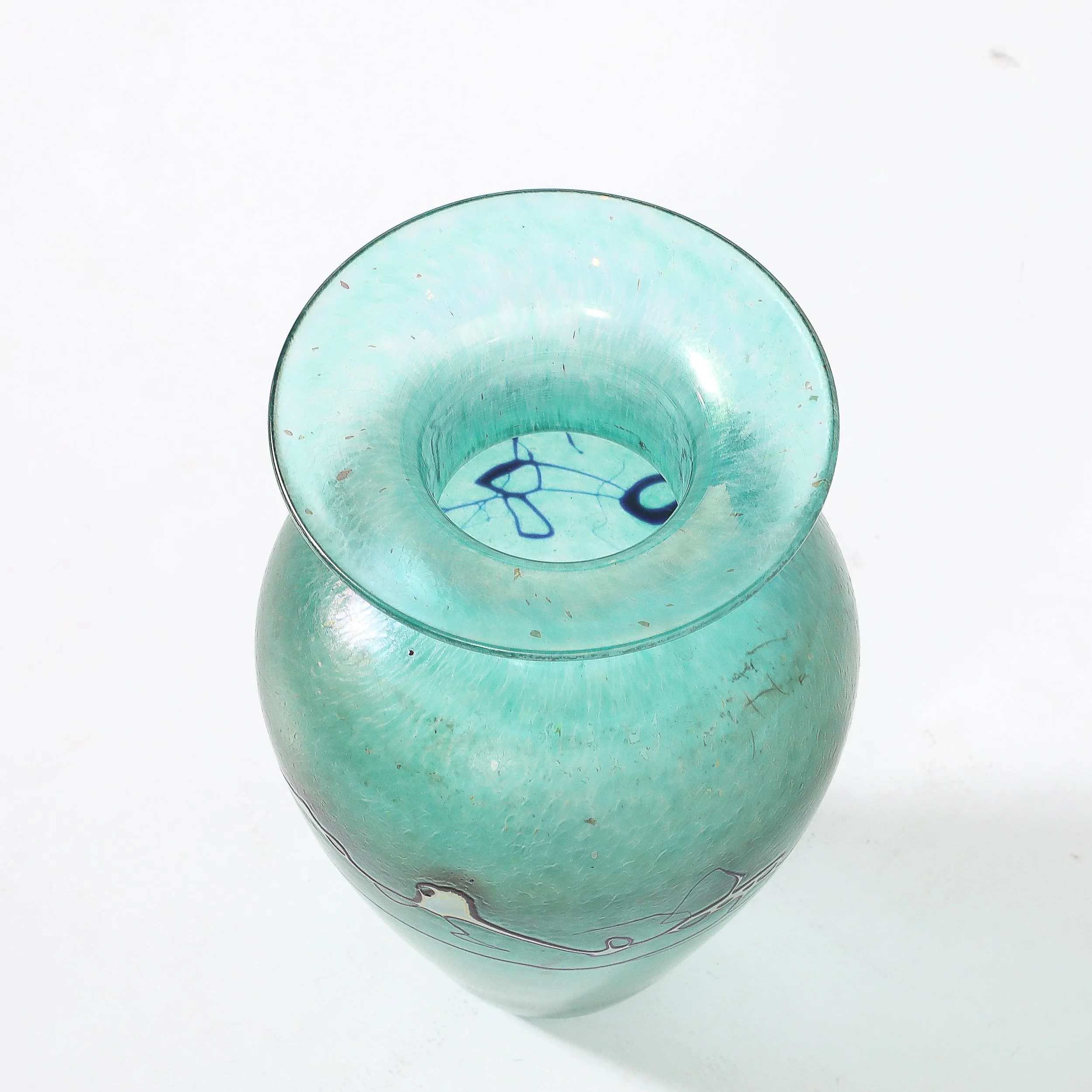 Mid-Century Modernist Hand-Blown Art Glass Vase signed Robert Held - High Style Deco 12 15.jpg