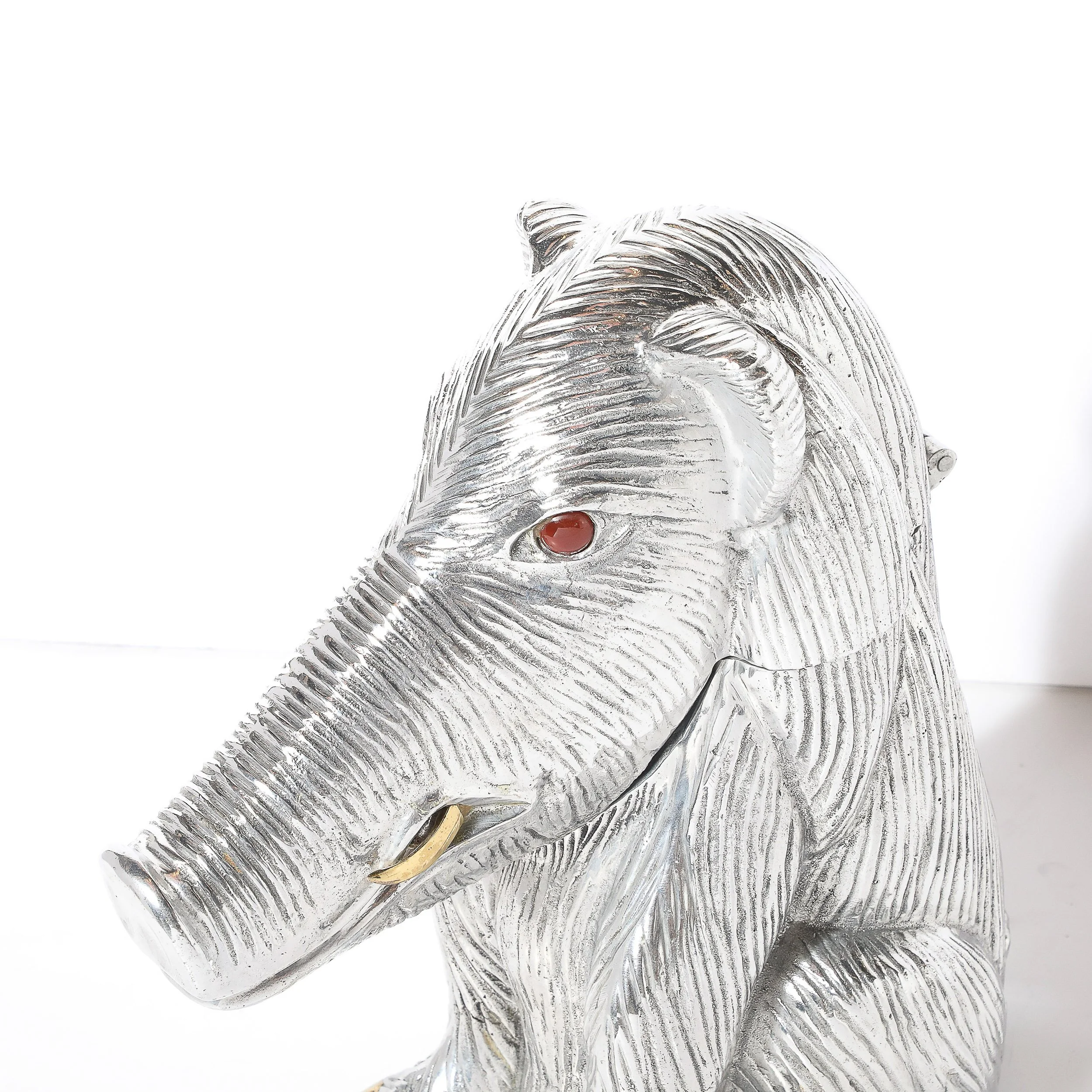 Mid-Century Aluminum & Brass Sculptural Boar Wine Cooler Signed Arthur Court - High Style Deco 11.jpg