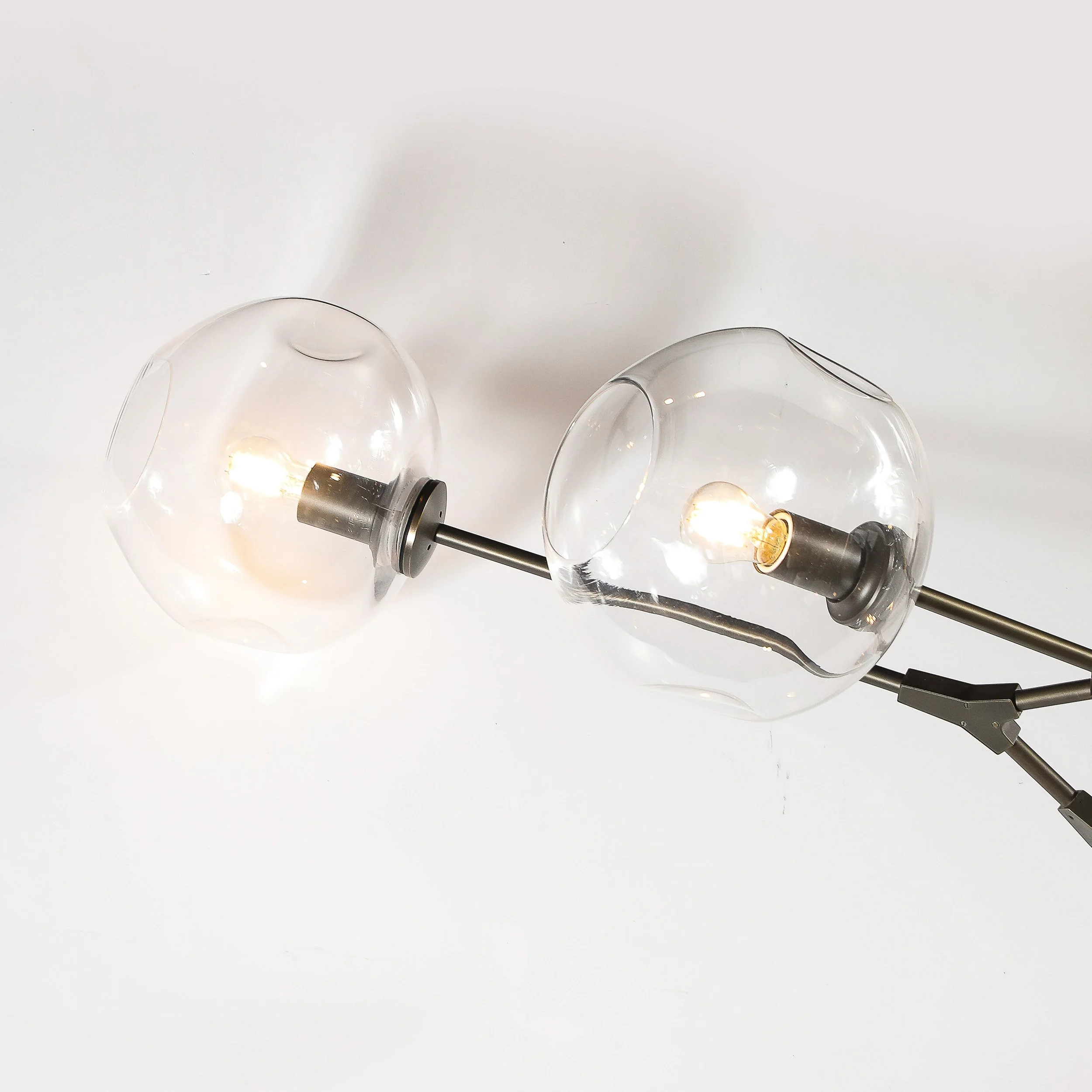 Modernist Hand-Blown Transparent Glass Five Globe Chandelier by Lindsey Adelman - High Style Deco 1.jpg