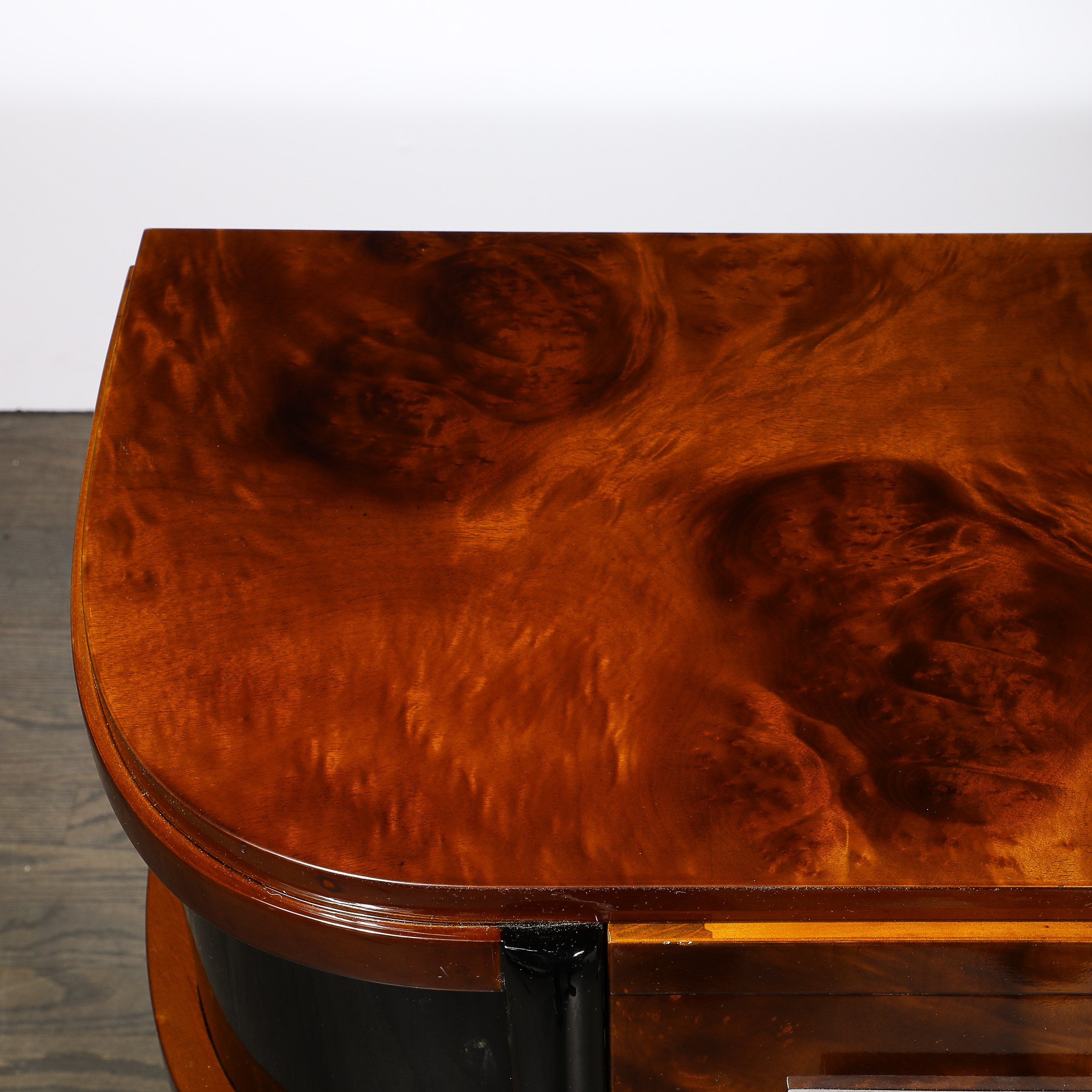 Art Deco Machine Age Cabinet in Book-matched & Burled Walnut by Donald Deskey - High Style Deco 12.jpg