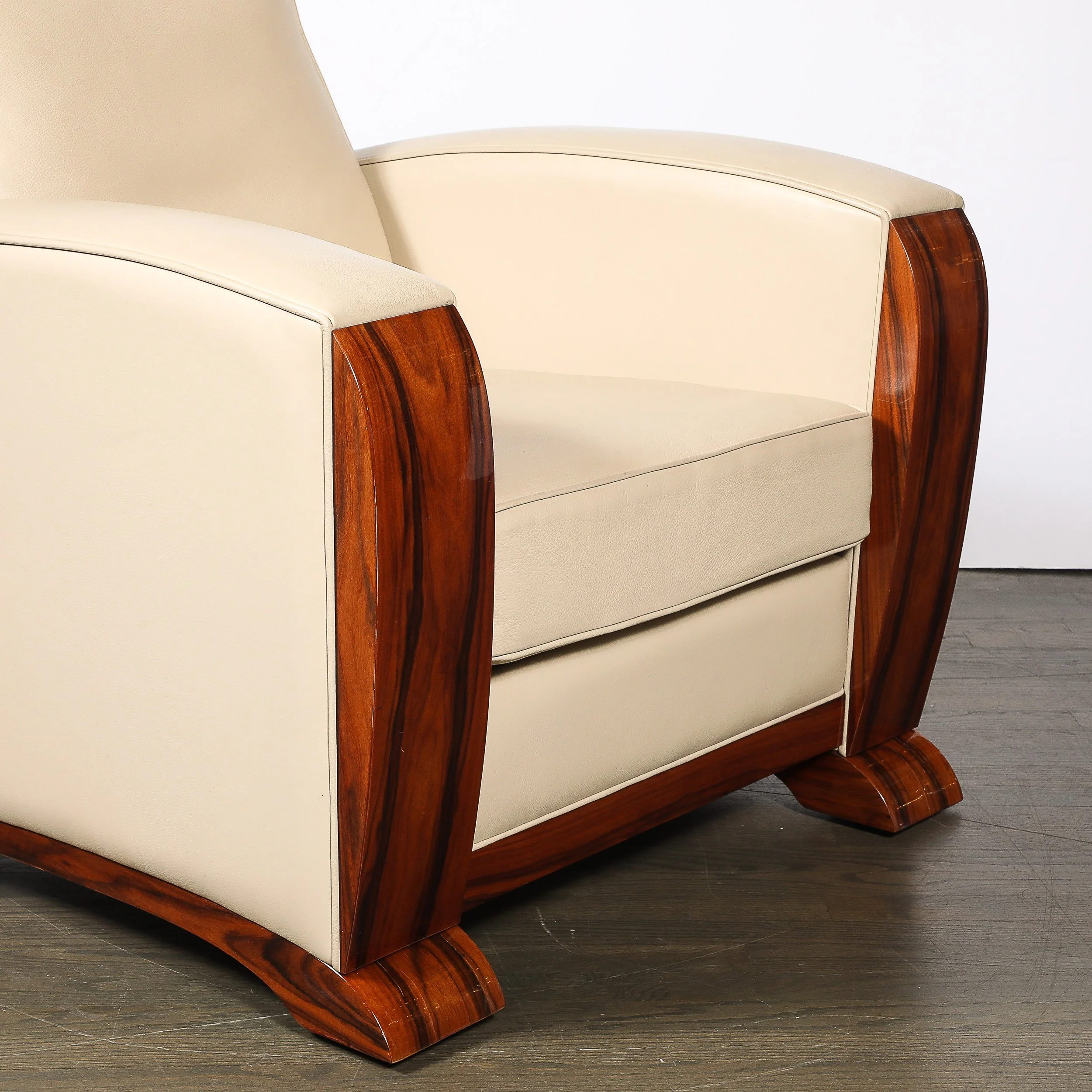 Pair of Art Deco Club Chairs in Palisander & Edelman Cream Leather - High Style Deco 15.jpg