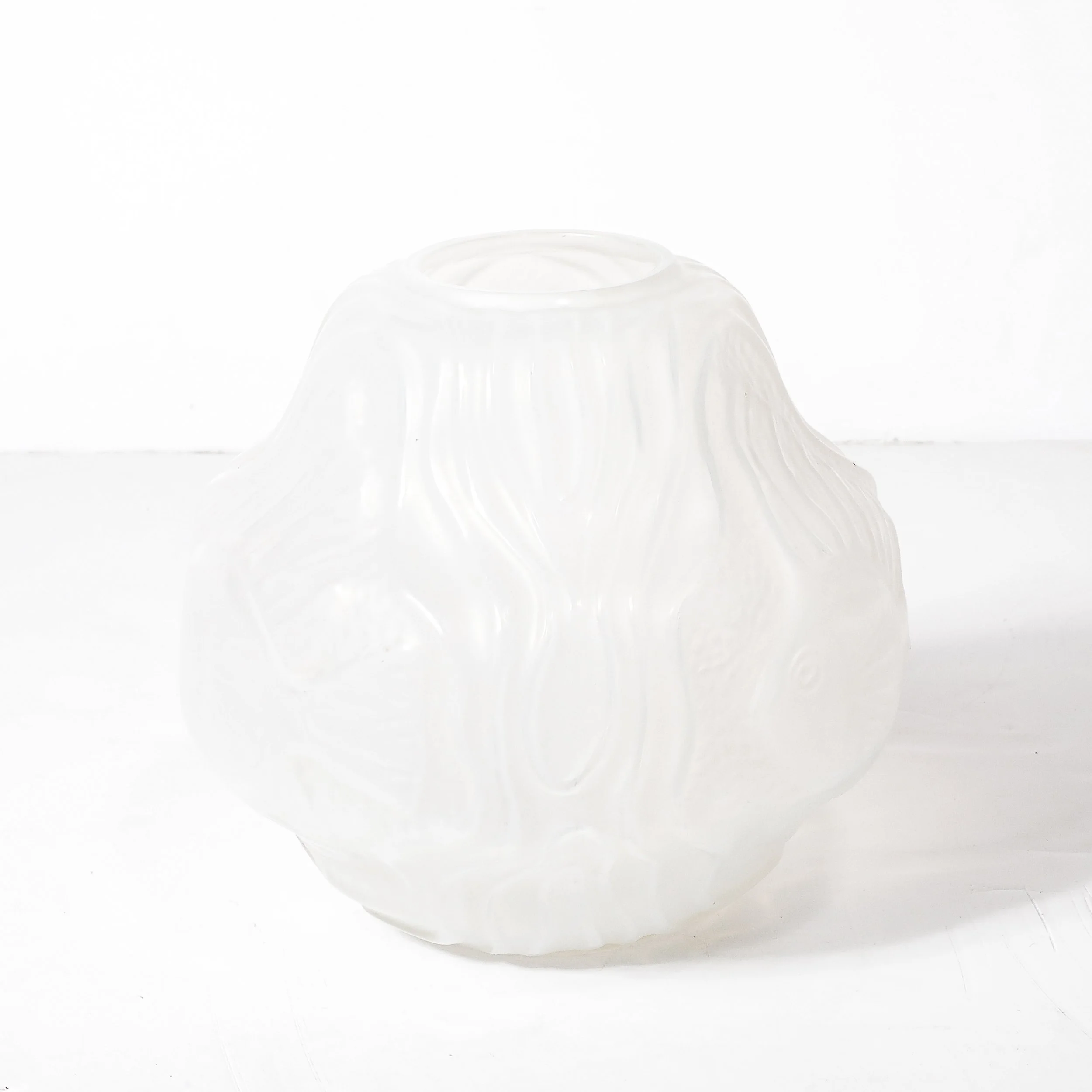 Art Deco Molded & Frosted Glass Vase with Aquatic Motif by André Hunebelle - High Style Deco 3.jpg