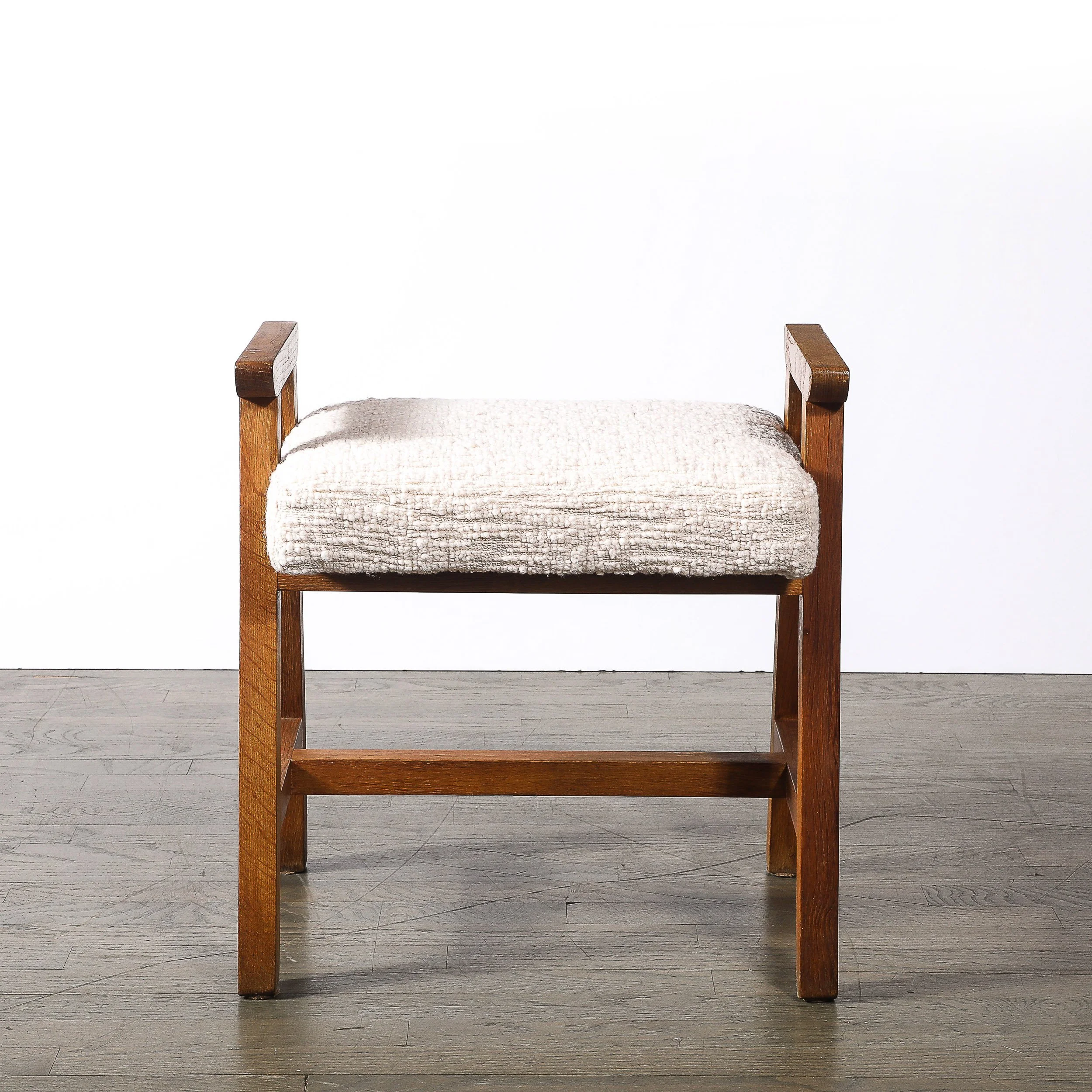 Mid-Century Modernist Oak Stool by Guillerme et Chambron Edition Votre Maison - High Style Deco 7.jpg