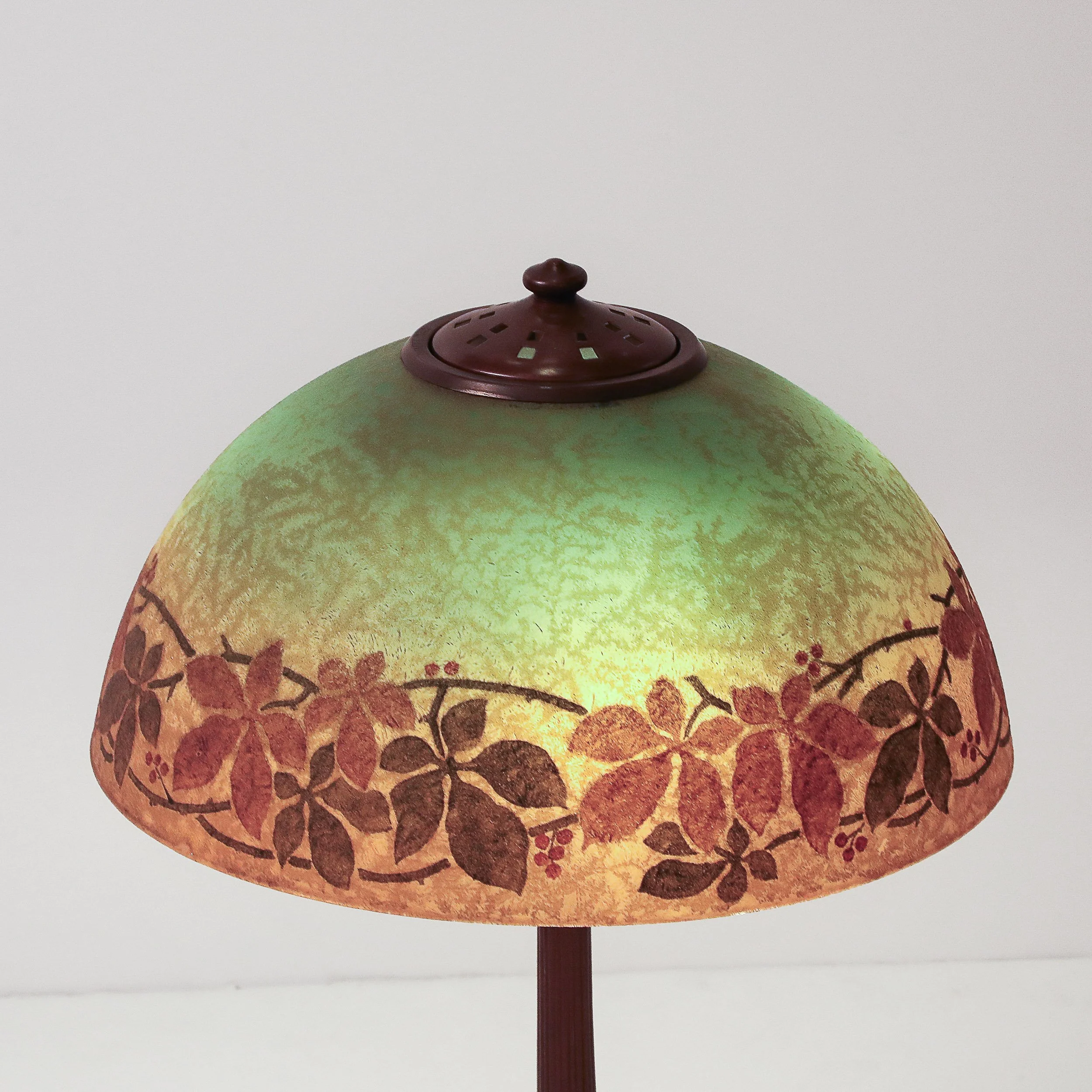 Acid Etched Table Lamp with Oil Rubbed Bronze Base signed Handel - High Style Deco 15.jpg