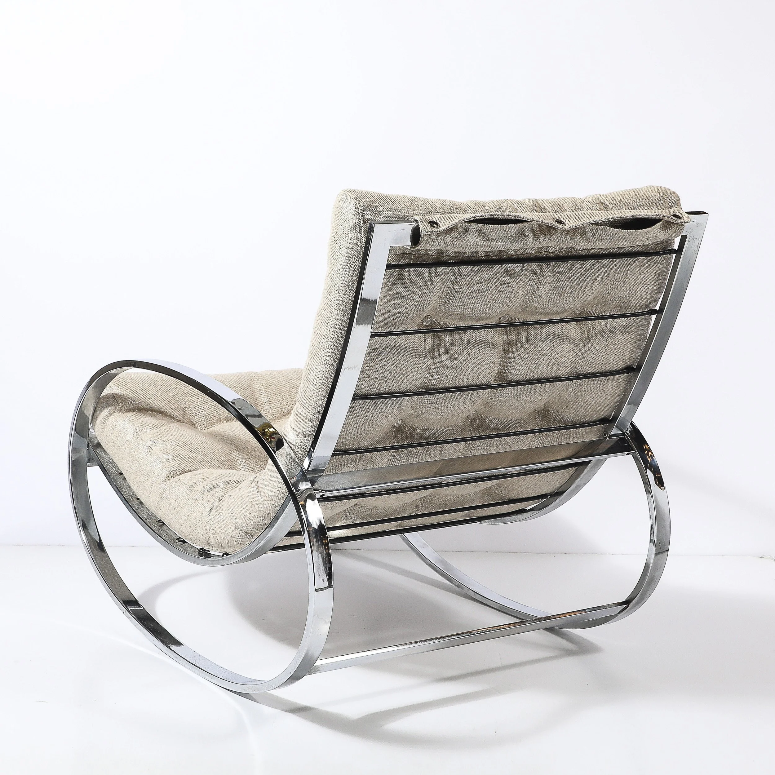 Mid-Century Chrome Rocking Lounge Chairs w: Button Detailing by Milo Baughman - High Style Deco 6.jpg