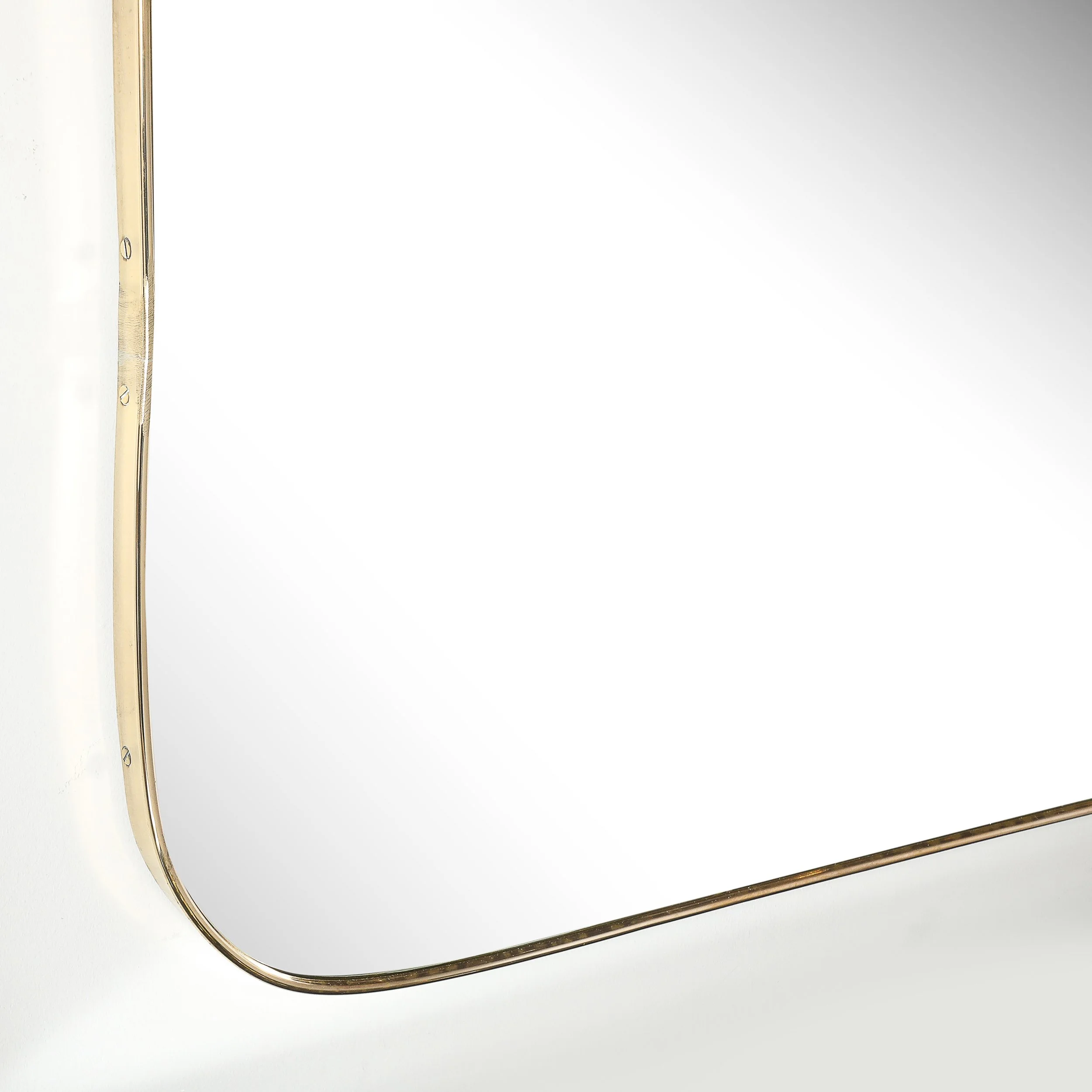 Monumental Mid-Century Modernist Brass Curvilinear Hourglass Form Wrapped Mirror - High Style Deco 6.jpg