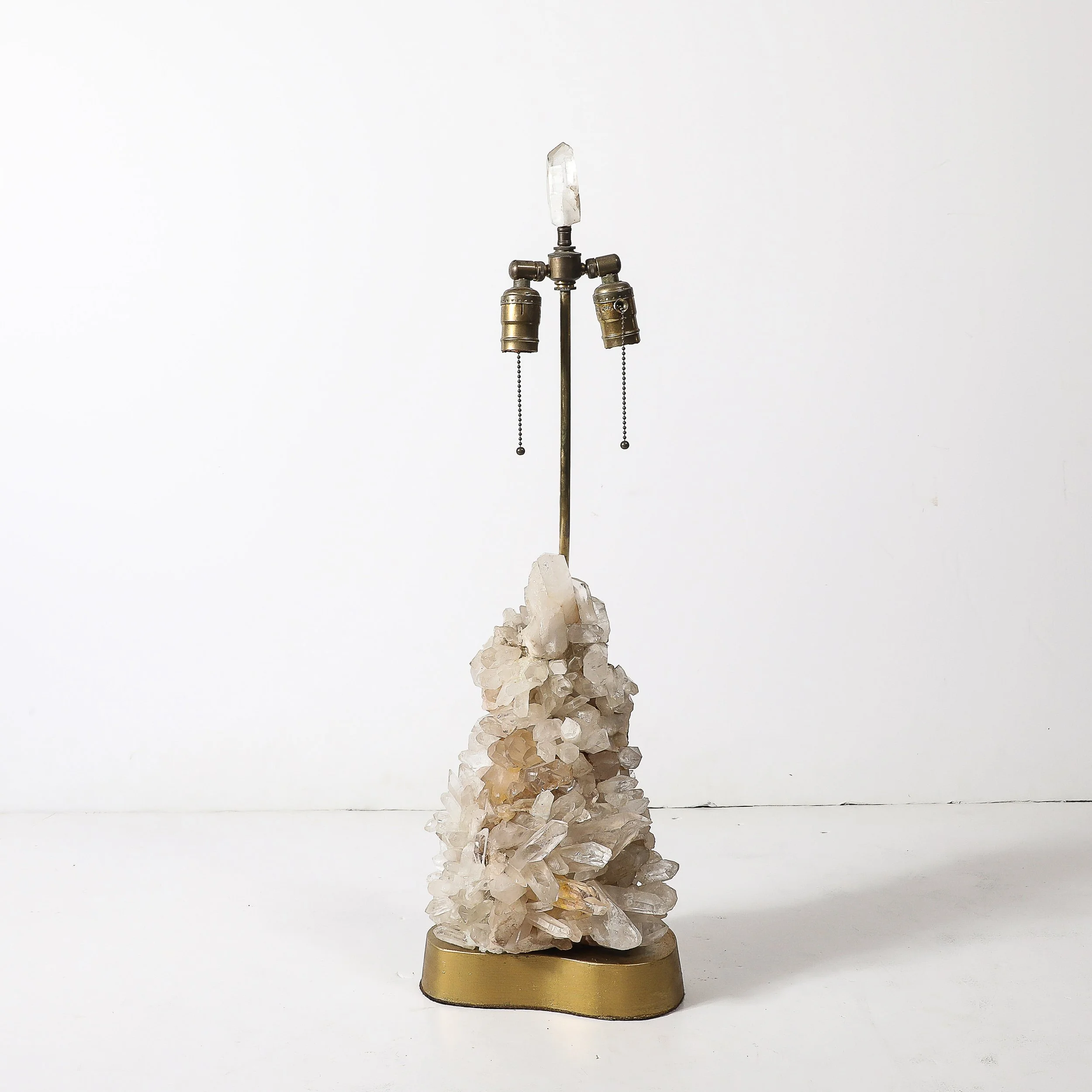 Mid-Century Modernist Sculptural Quartz Crystal Table Lamp by Carole Stupell - High Style Deco 8.jpg