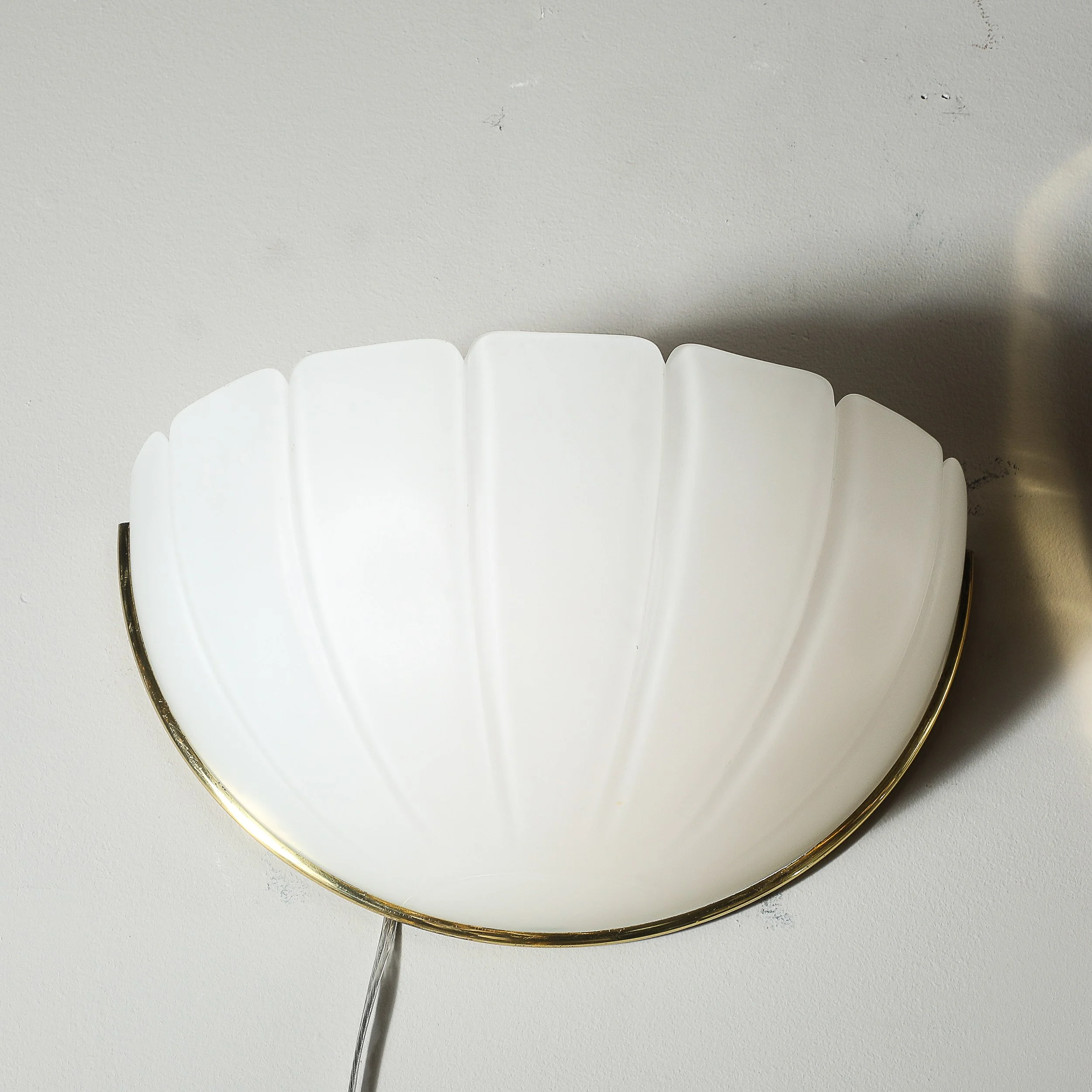 Mid-Century Scalloped Molded & Frosted Glass Sconces signed Glashütte Limburg - High Style Deco 5.jpg