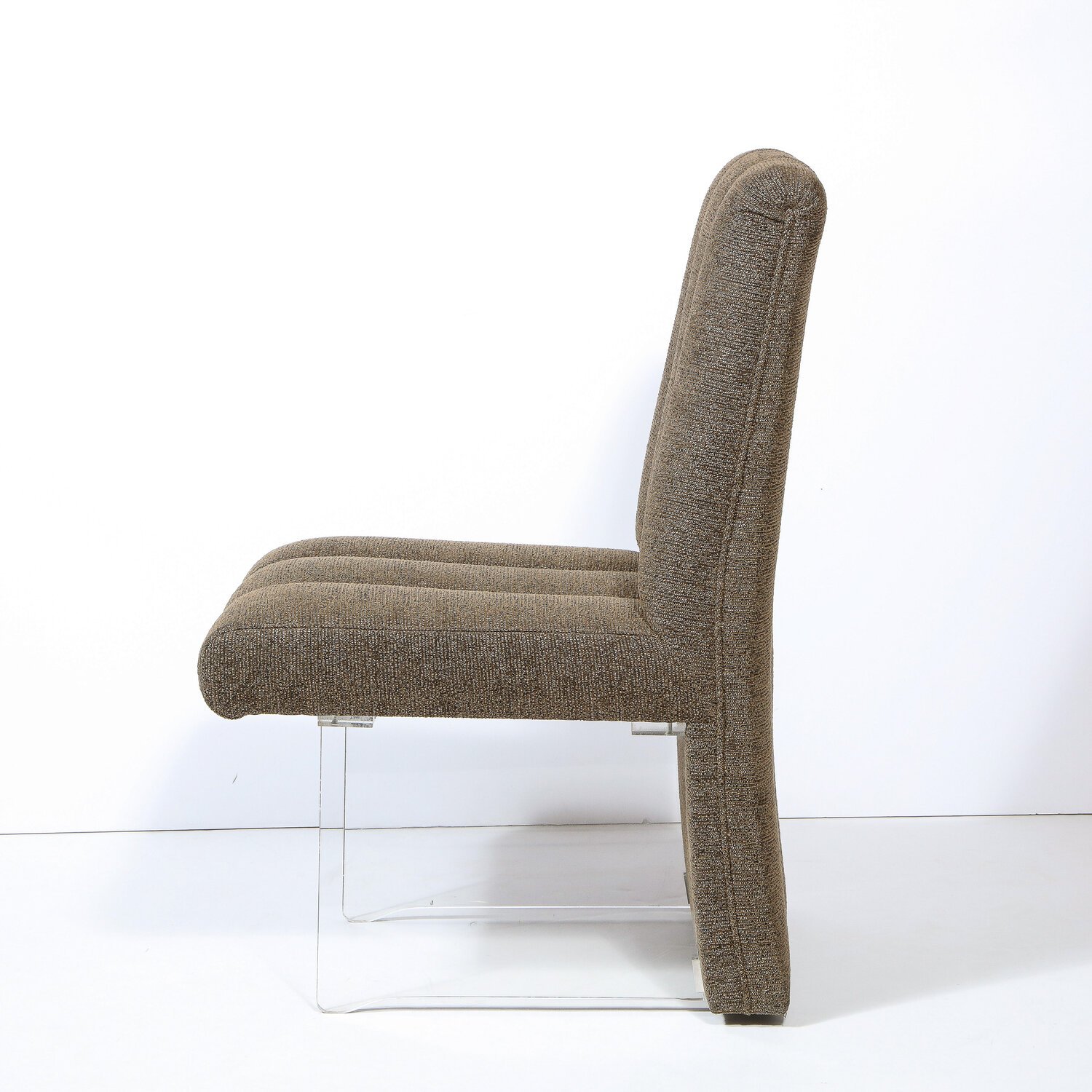 Signed Vladimir Kagan Channeled %22Clos%22 Chair in Holly Hunt Fabric - High Style Deco 4.jpg