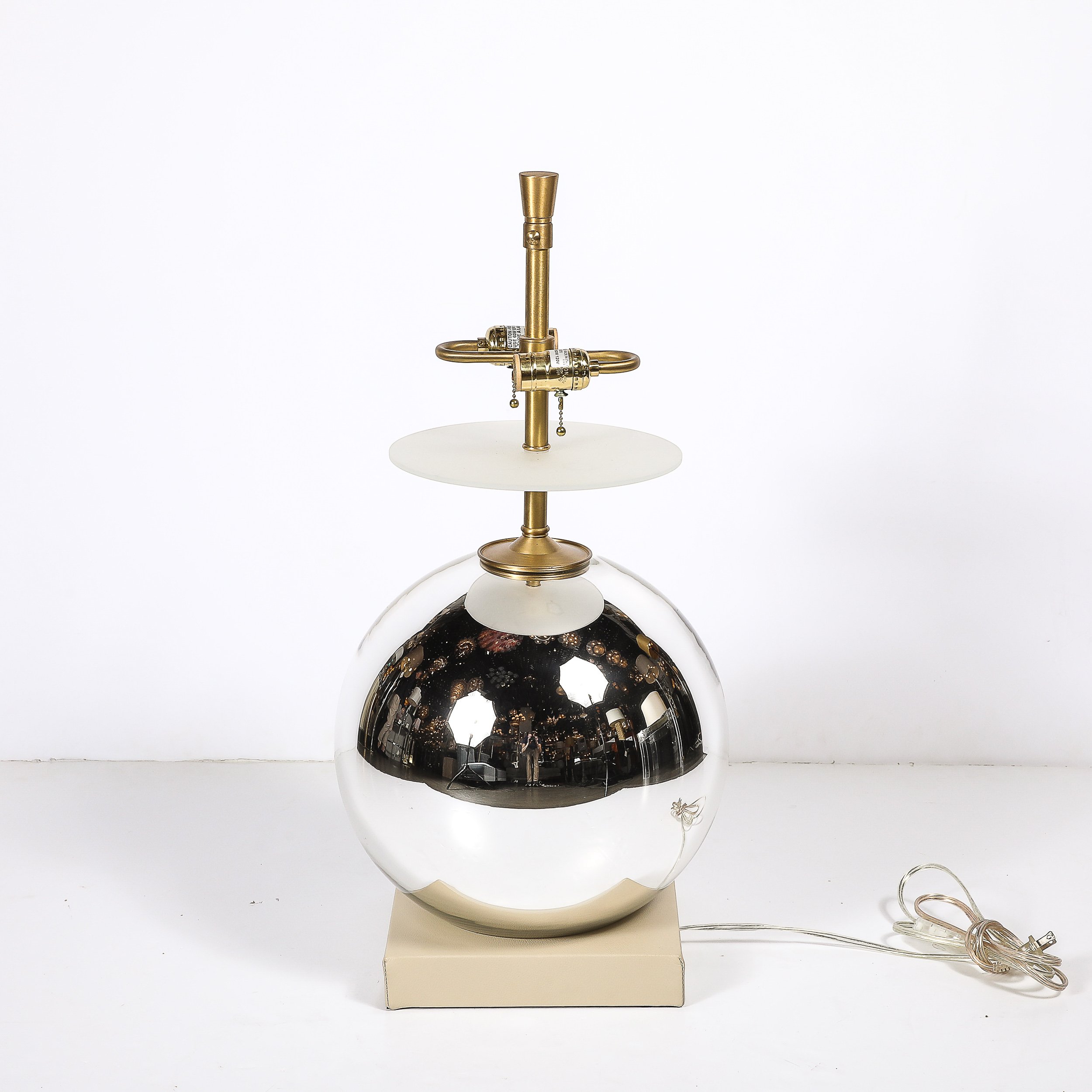 Modernist Mercury Glass Table Lamps with Leather Wrapped Bases by Lorin Marsh - High Style Deco 16.jpg