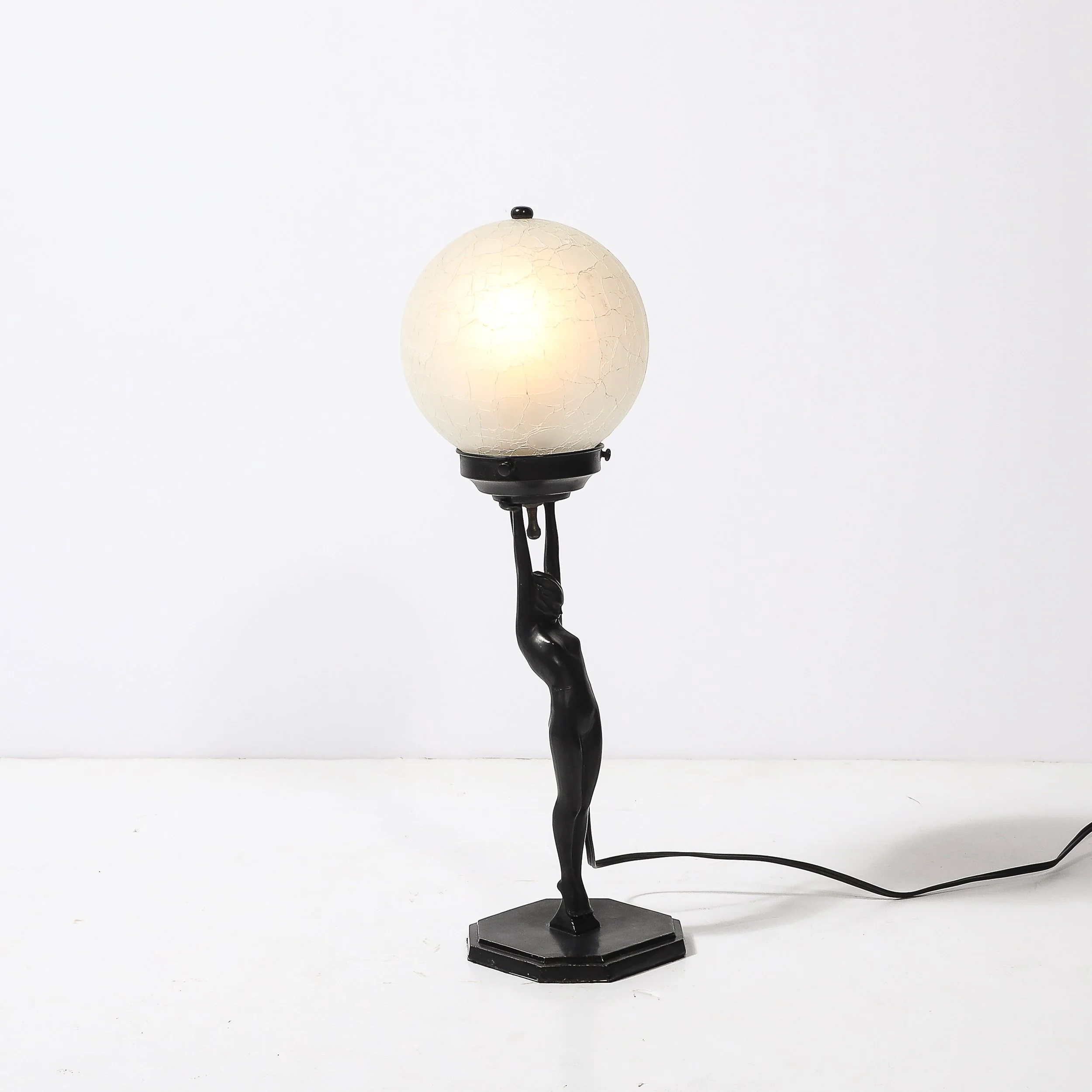 Art Deco Frankart L210 Nude Sculptural Craqueleur White Glass Shade Table Lamp - High Style Deco 26.jpg