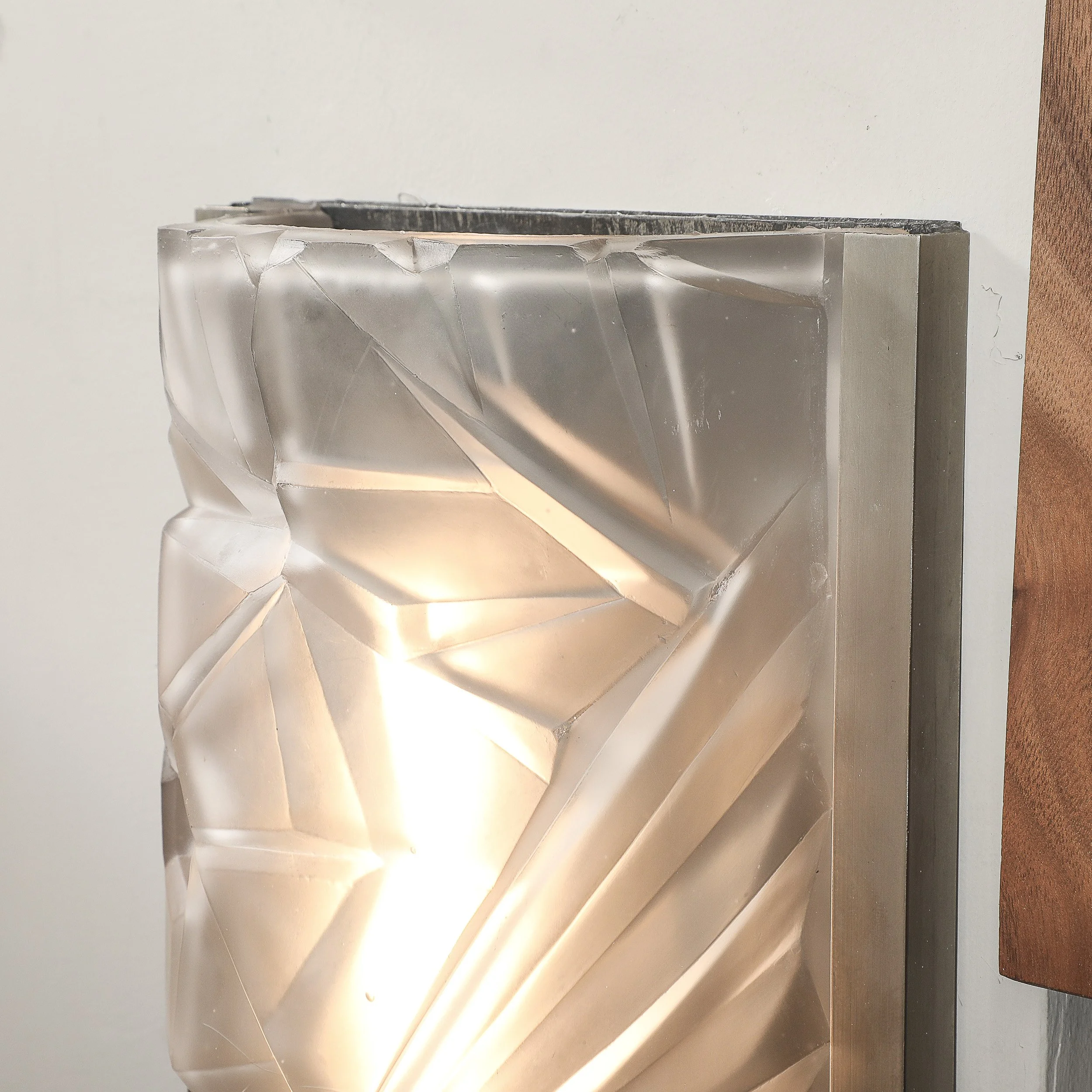 Art Deco Molded & Frosted Glass w: Abstract Cubist Geometric Motif Sconces - High Style Deco 6.jpg