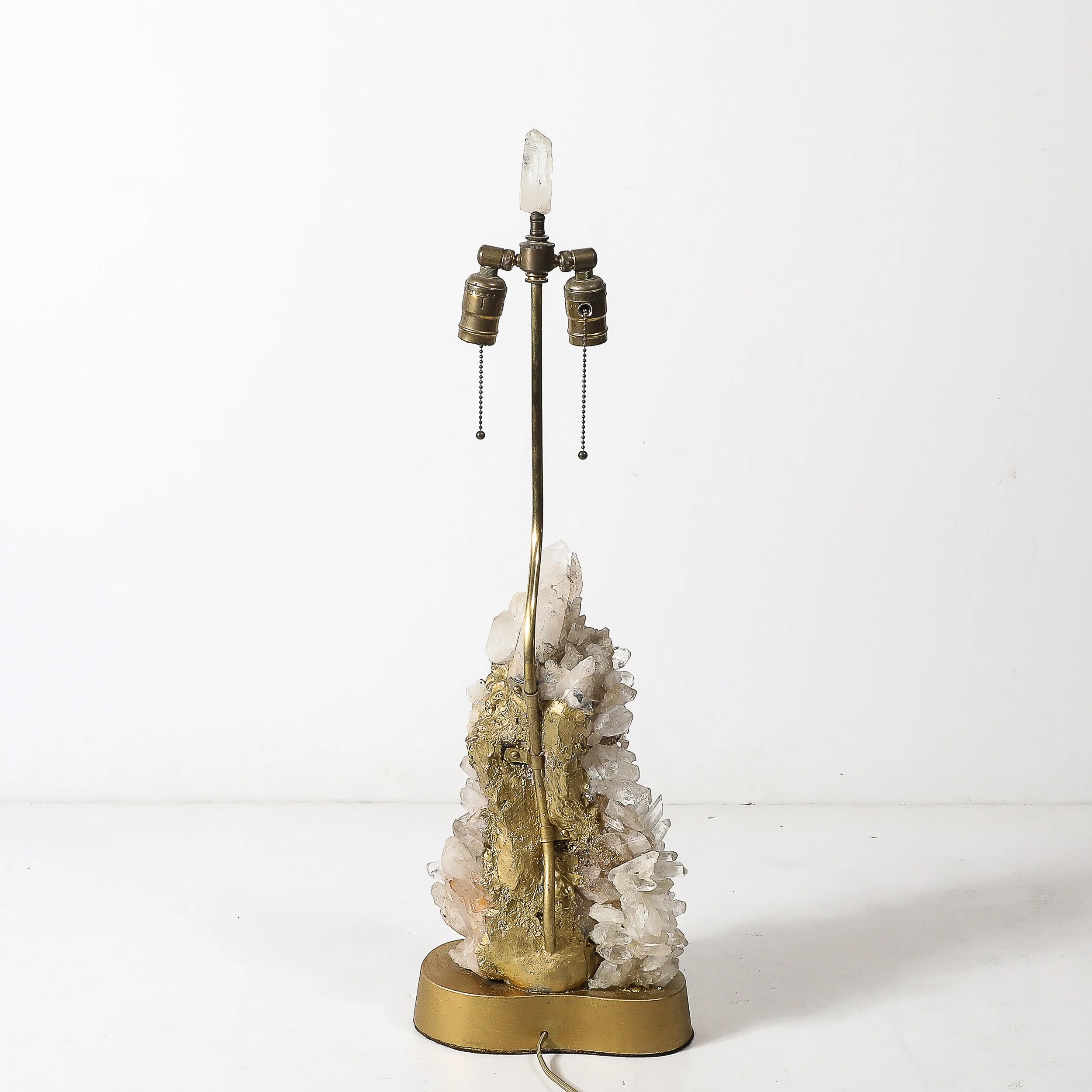 Mid-Century Modernist Sculptural Quartz Crystal Table Lamp by Carole Stupell - High Style Deco 11.jpg