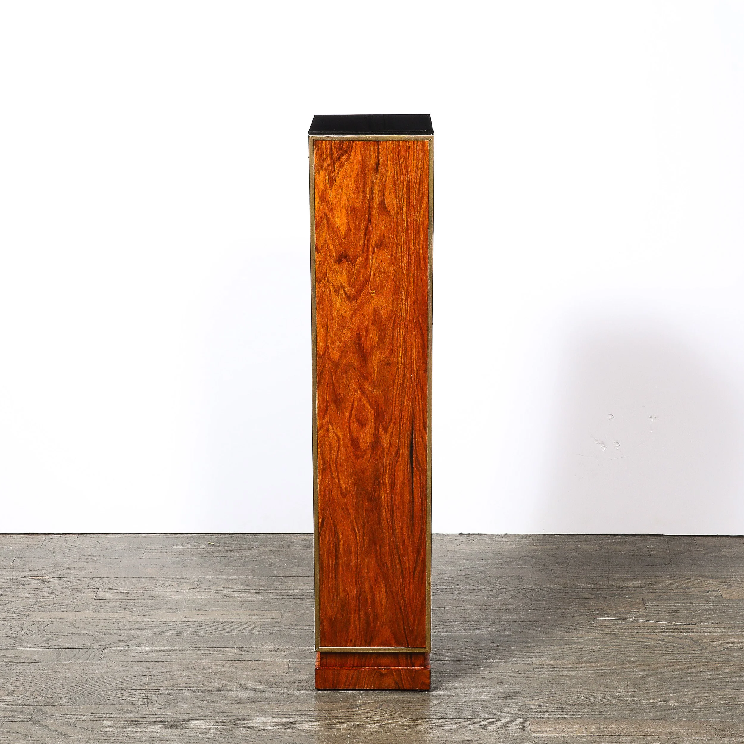Pair of Art Deco Walnut Pedestals with Brass Detailing & Vitrolite Inset Top - High Style Deco 11.jpg