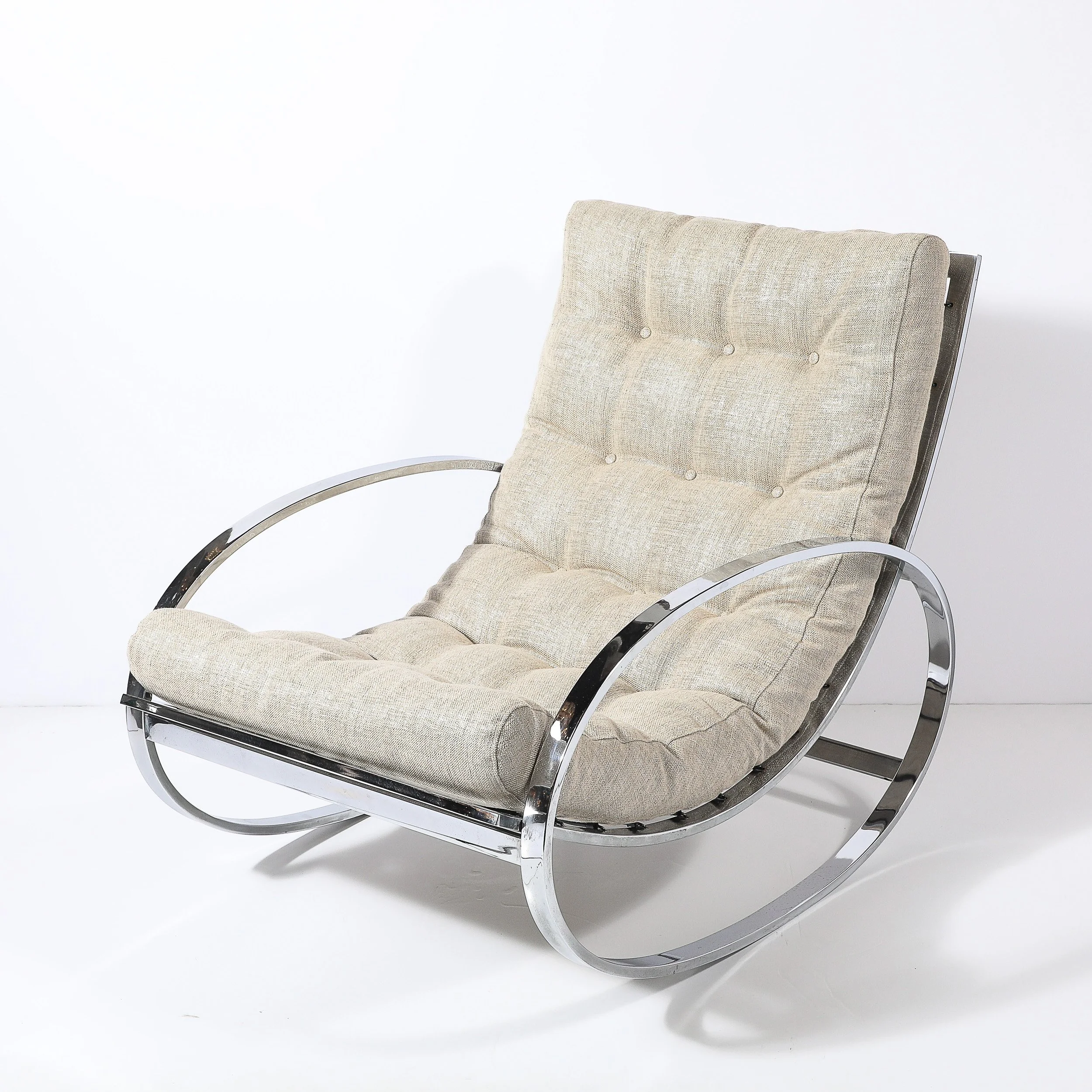 Mid-Century Chrome Rocking Lounge Chairs w: Button Detailing by Milo Baughman - High Style Deco 2.jpg