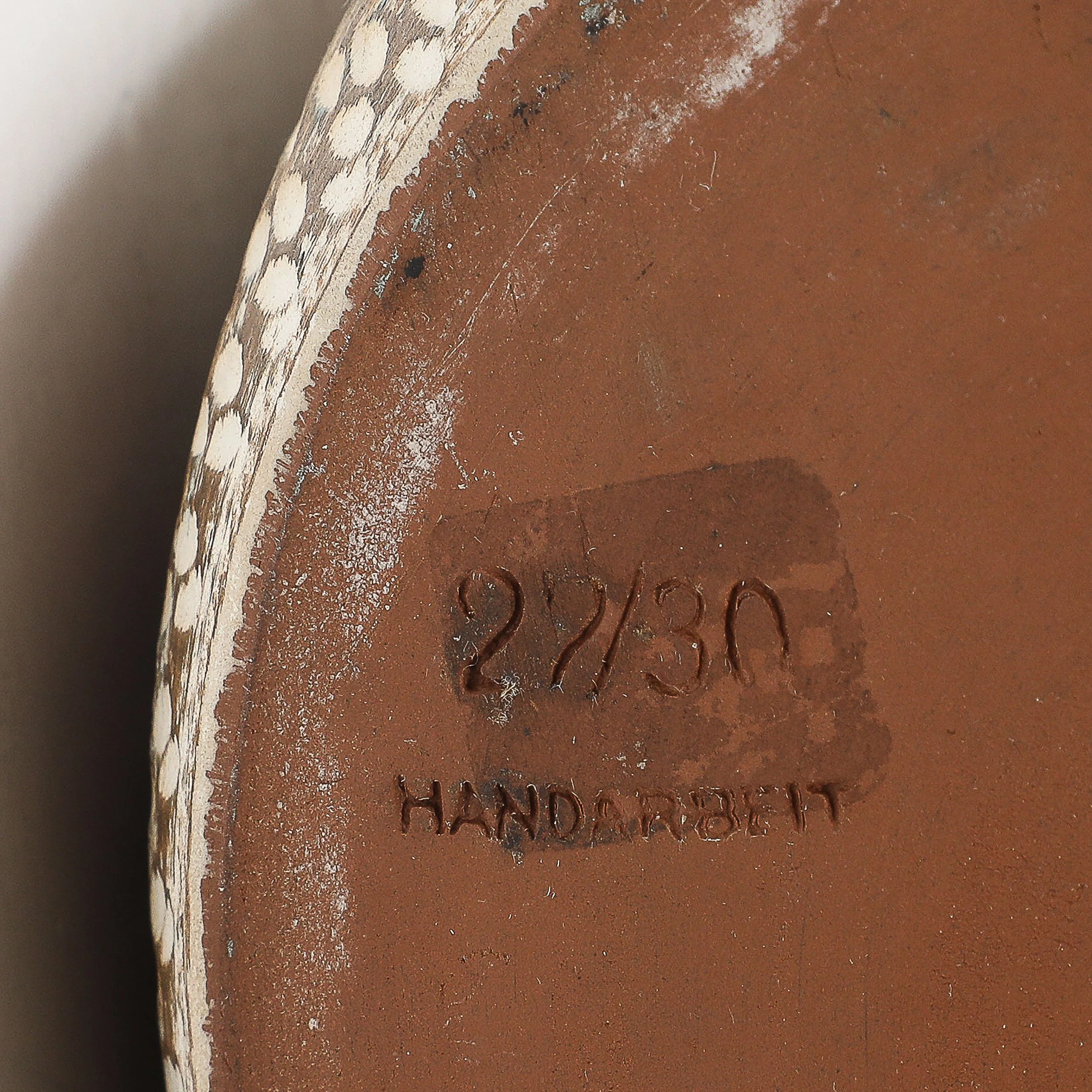 Mid-Century Ceramic Earth Toned Vase W: Scaled Textural Detailing signed Germany - High Style Deco 13.jpg