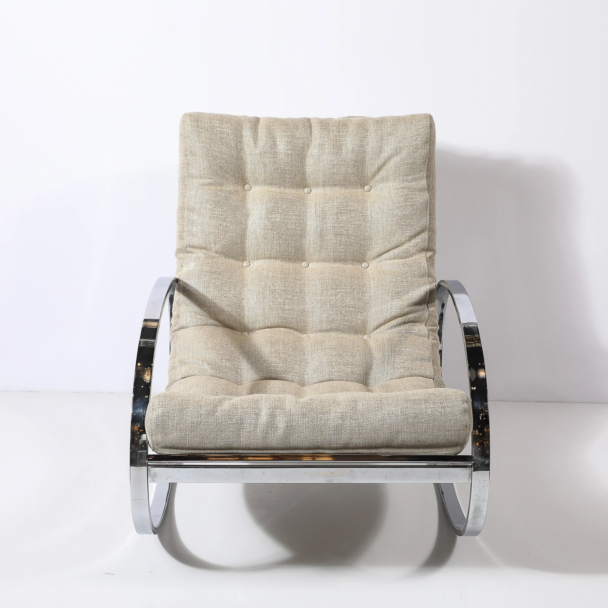 Mid-Century Chrome Rocking Lounge Chairs w: Button Detailing by Milo Baughman - High Style Deco 1.jpg
