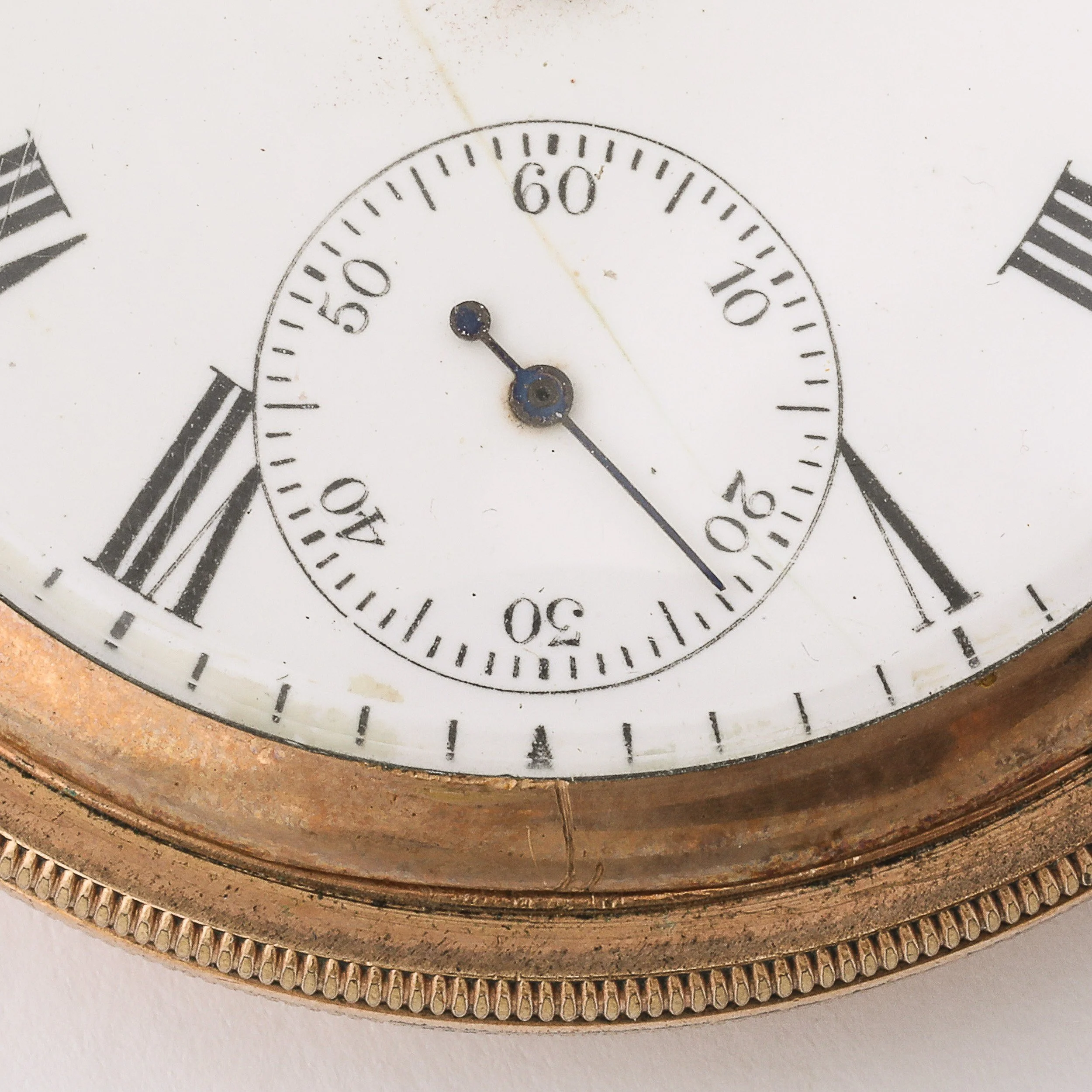 Standard Watch Co. Hunter's Gold Plated Pocket Watch with Engraved Detailing - High Style Deco 21.jpg