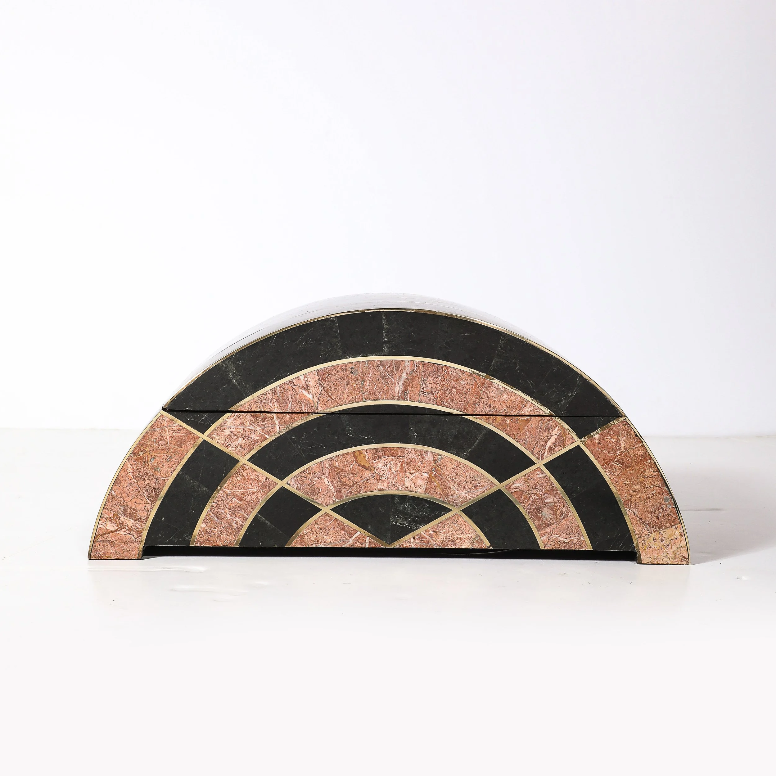 Mid-Century Tessellated Marble Demilune Box by Celerie Kemble for Maitland Smith - High Style Deco 1.jpg