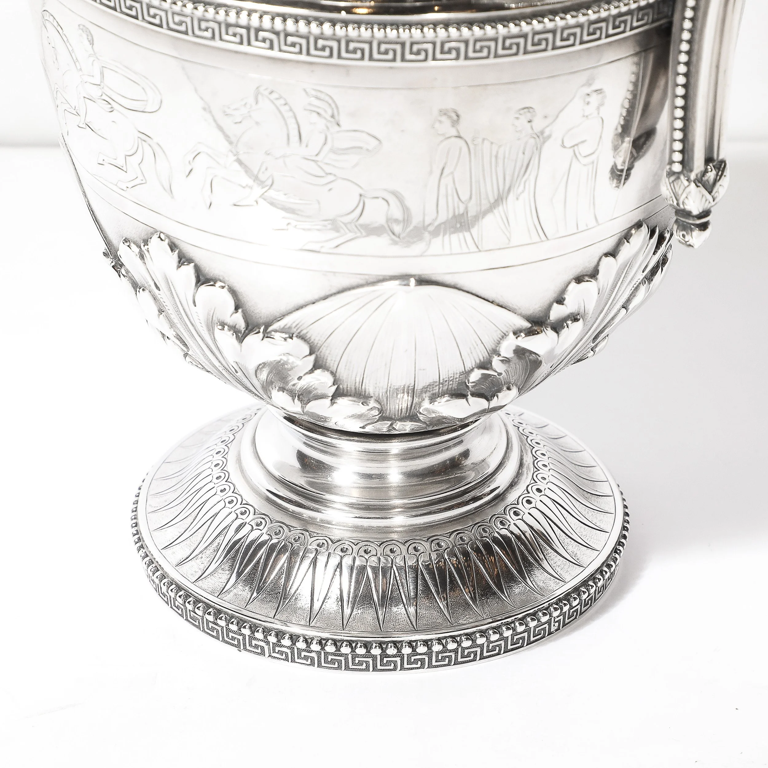 Neoclassical Stamped Tiffany & Co. Sterling Silver Pitcher by Edward C. Moore - High Style Deco 14.jpg