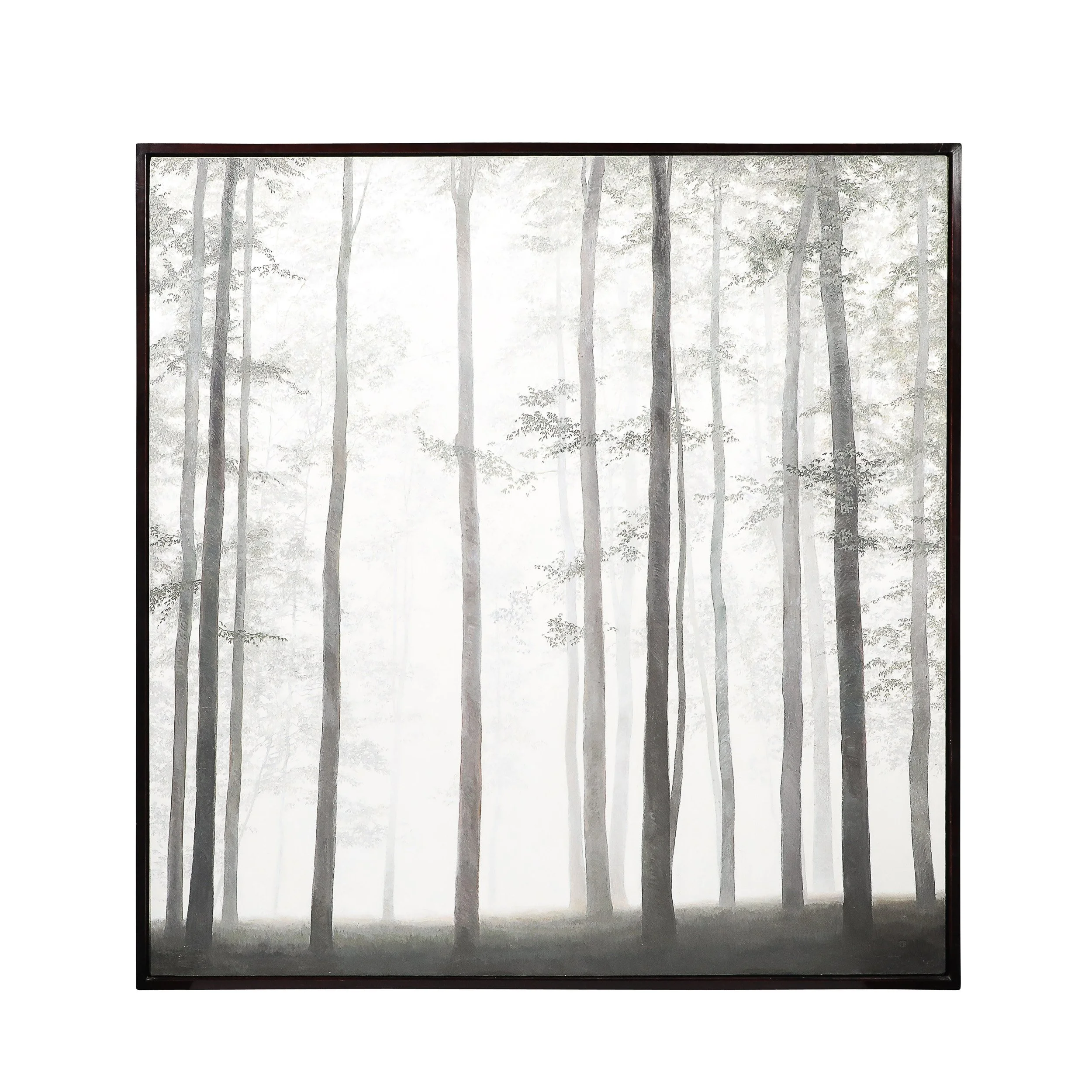 Modernist Oil on Canvas Painting entitled "Dancers" by Michele Harvey - High Style Deco.jpg