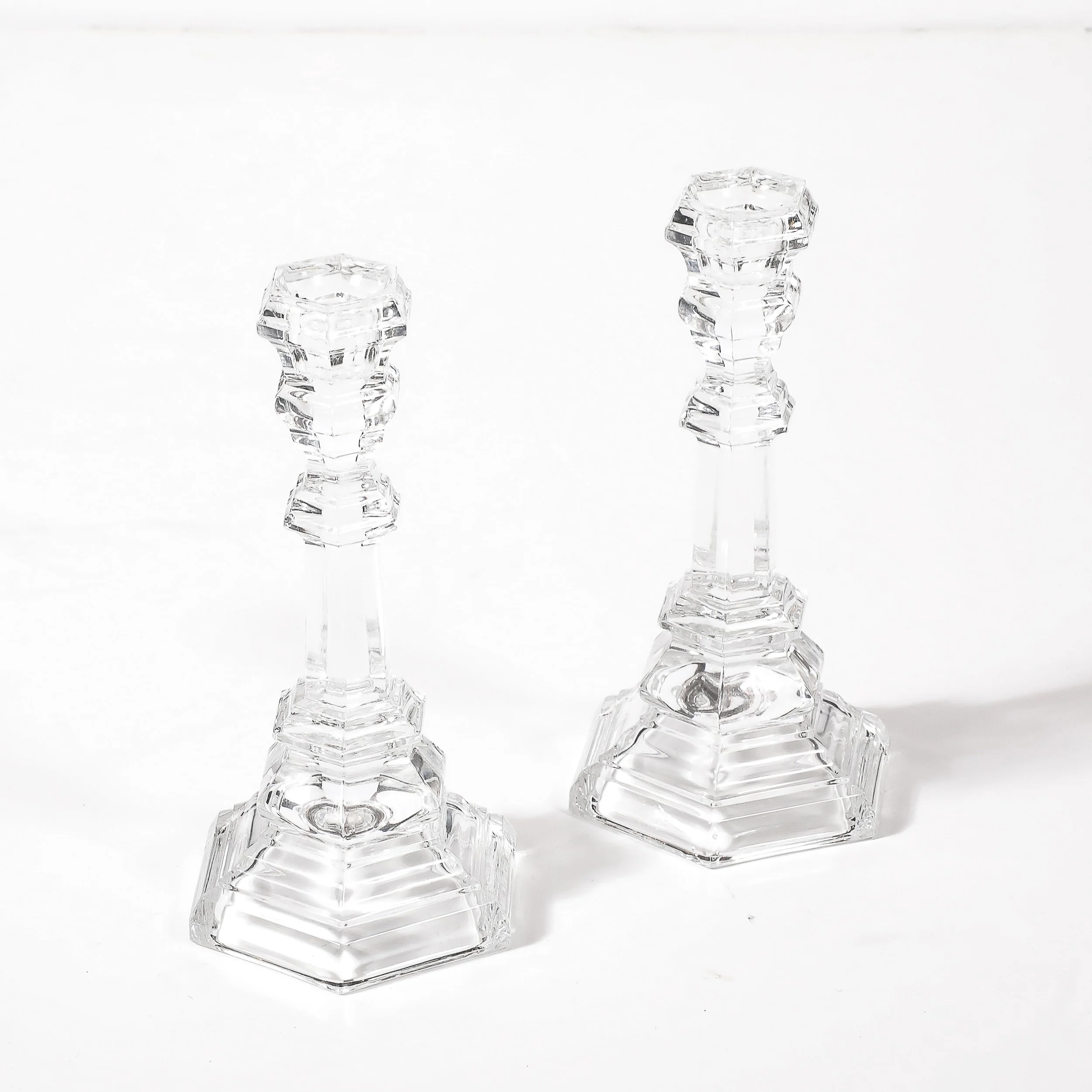 Pair of Classical Tiffany & Co. Crystal Candlestick Holders - High Style Deco 7.jpg
