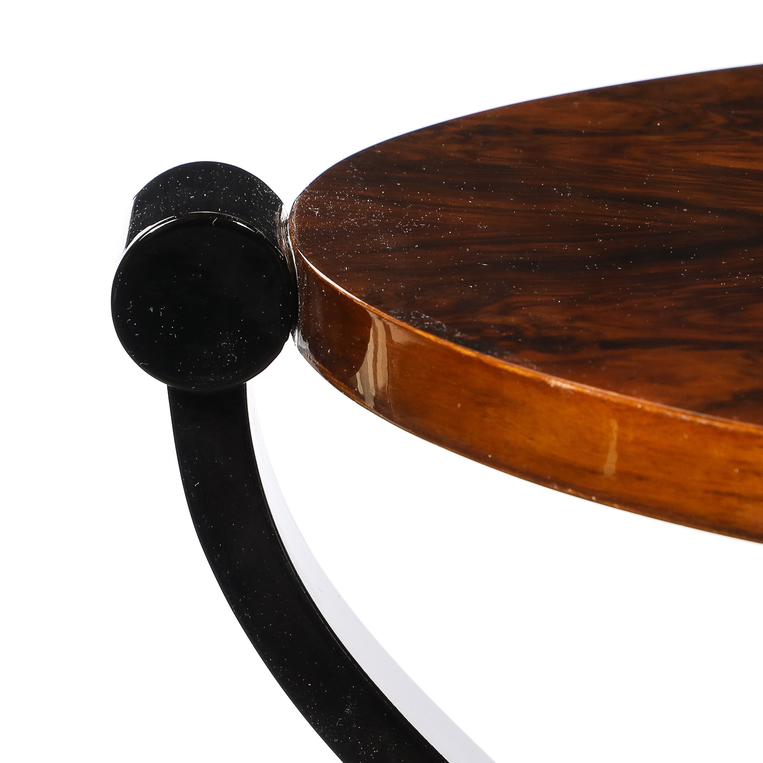 Art Deco Machine Age Occasional Table in Book-Matched & Burled Walnut - High Style Deco 8.jpg