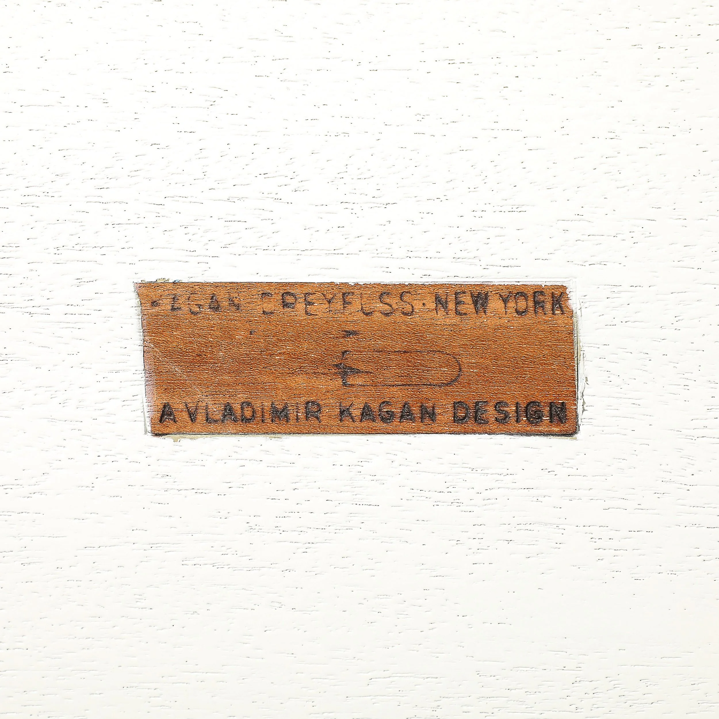 Pair of White Lacquer & Ceramic Tile Vladimir Kagan Rectilinear Oak Side Tables - High Style Deco 20.jpg