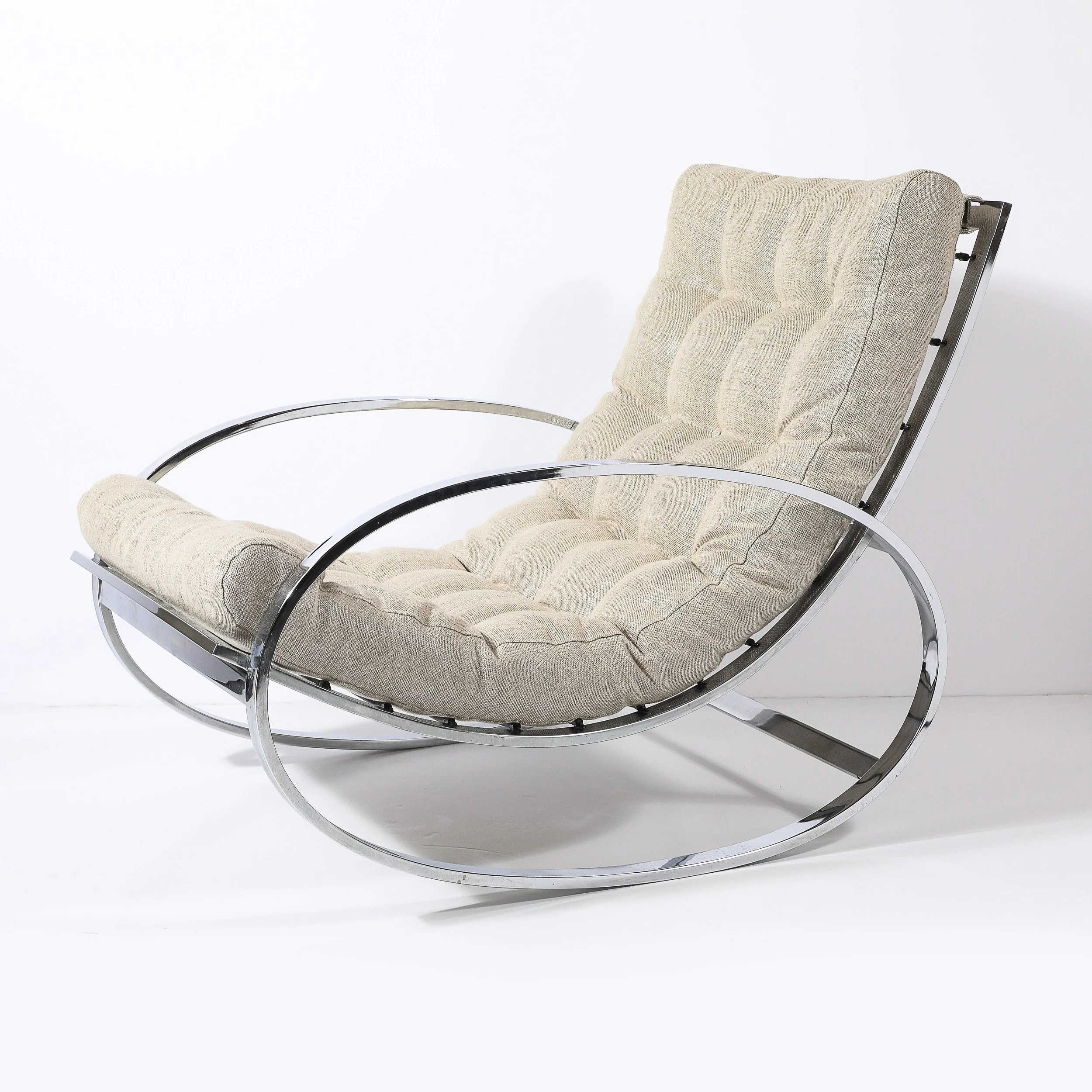 Mid-Century Chrome Rocking Lounge Chairs w: Button Detailing by Milo Baughman - High Style Deco 4.jpg