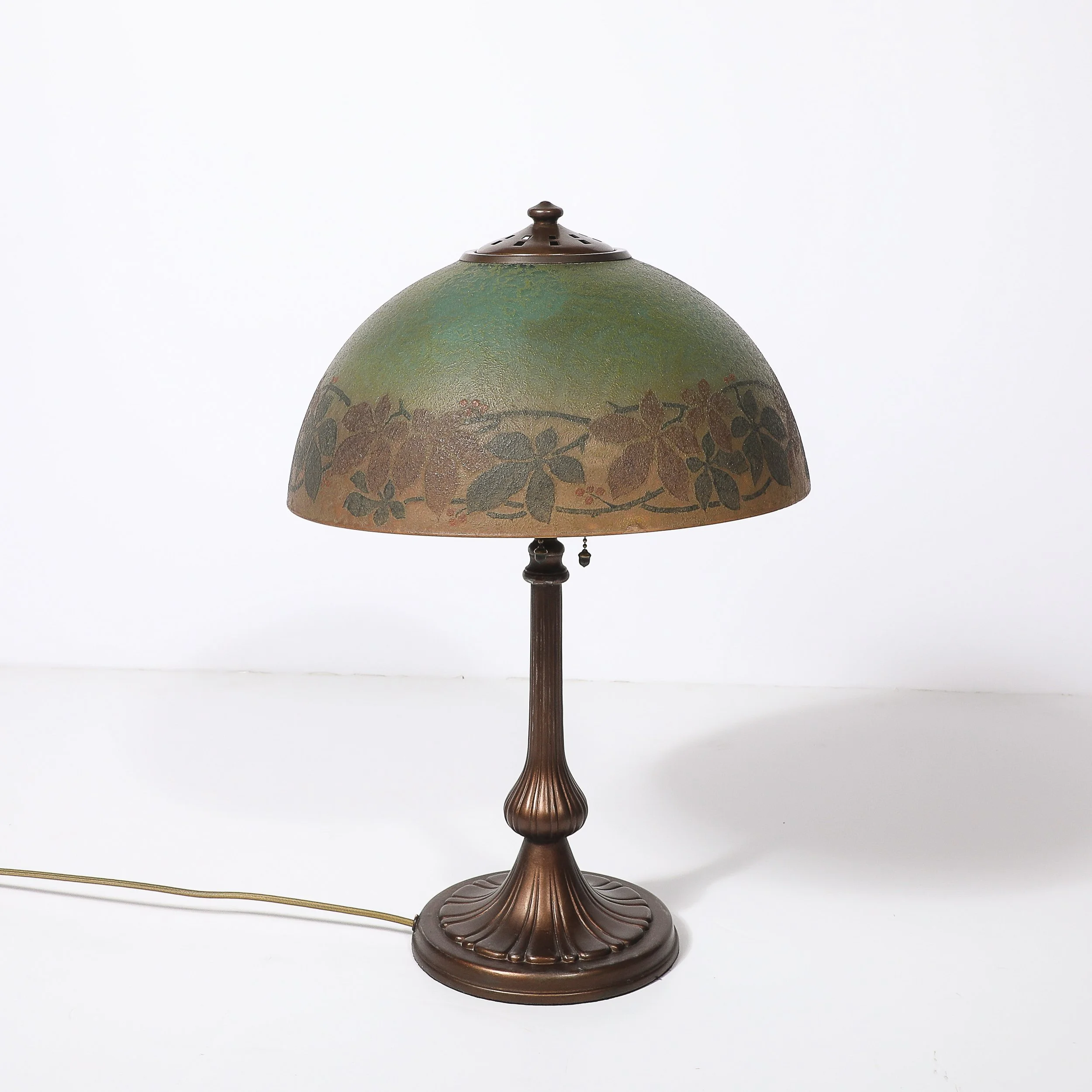 Acid Etched Table Lamp with Oil Rubbed Bronze Base signed Handel - High Style Deco 10.jpg