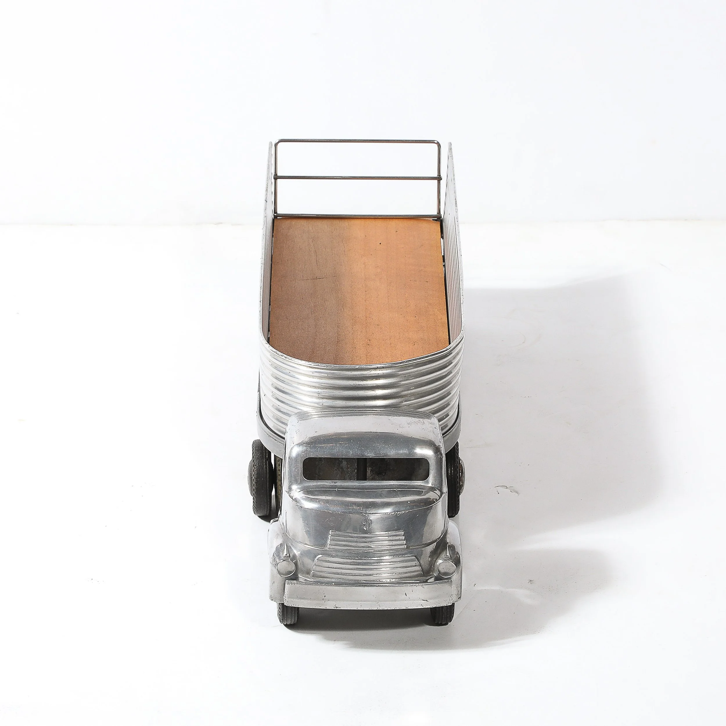 Mid-Century Smith Miller Silver Streak Truck & Trailer in Aluminum - High Style Deco 7.jpg