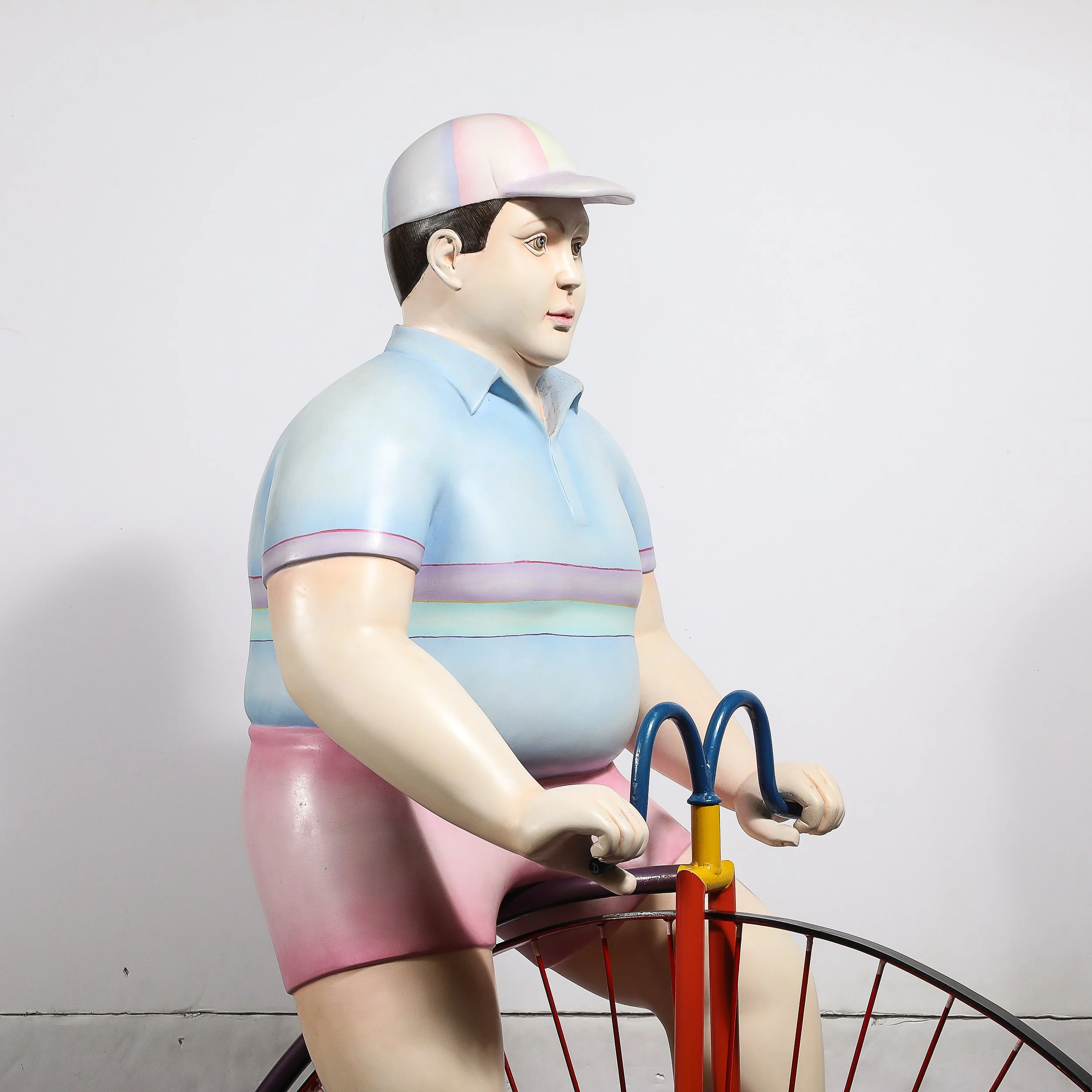 Boy Riding A High Bicycle Edition 11:25 Documented & Signed by Sergio Bustamante - High Style Deco 7.jpg